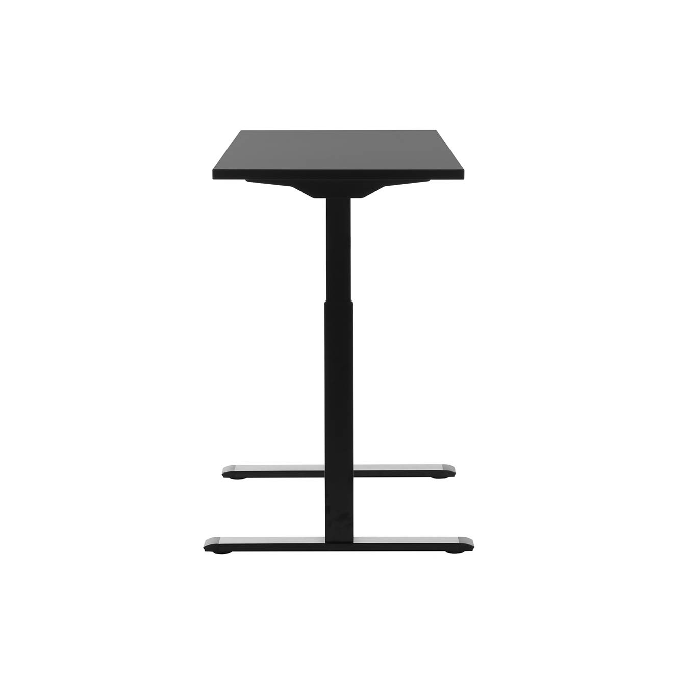 120 x 60 cm Schreibtisch Topstar Ergo E-Table höhenverstellbar - schwarz, schwarz