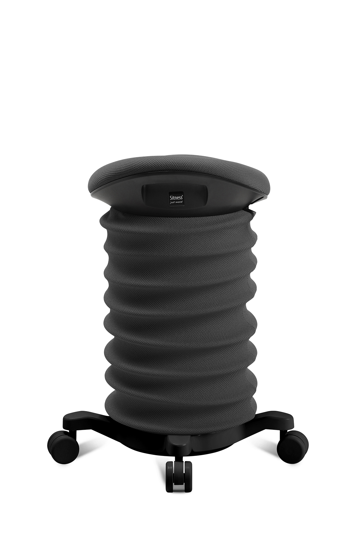 Lifestyle-Hocker Topstar Sitness 4D (mit Rollen) anthrazit-schwarz
