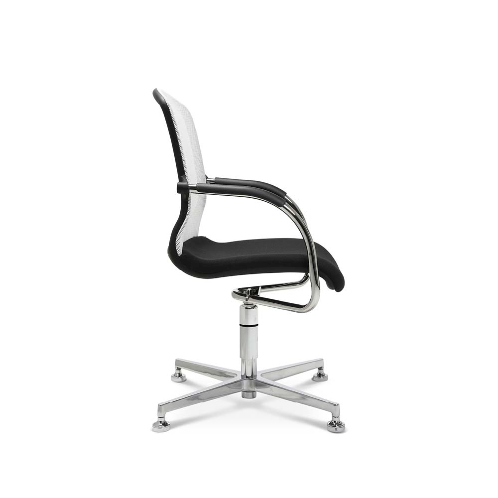 Konferenz-Drehstuhl Wagner AluMedic 50 3D Visit weiß