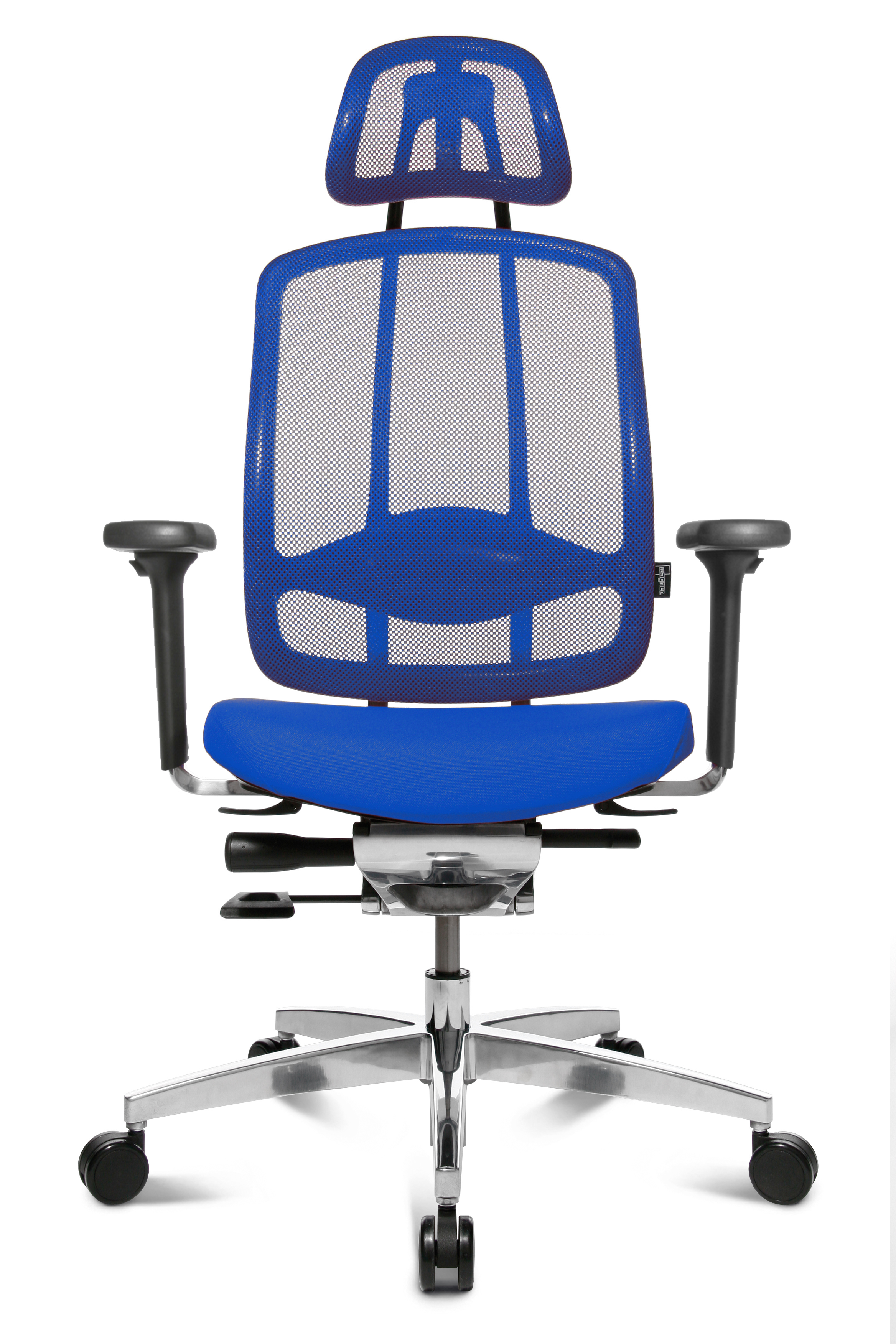 Profi Bürostuhl Wagner AluMedic 10 blau