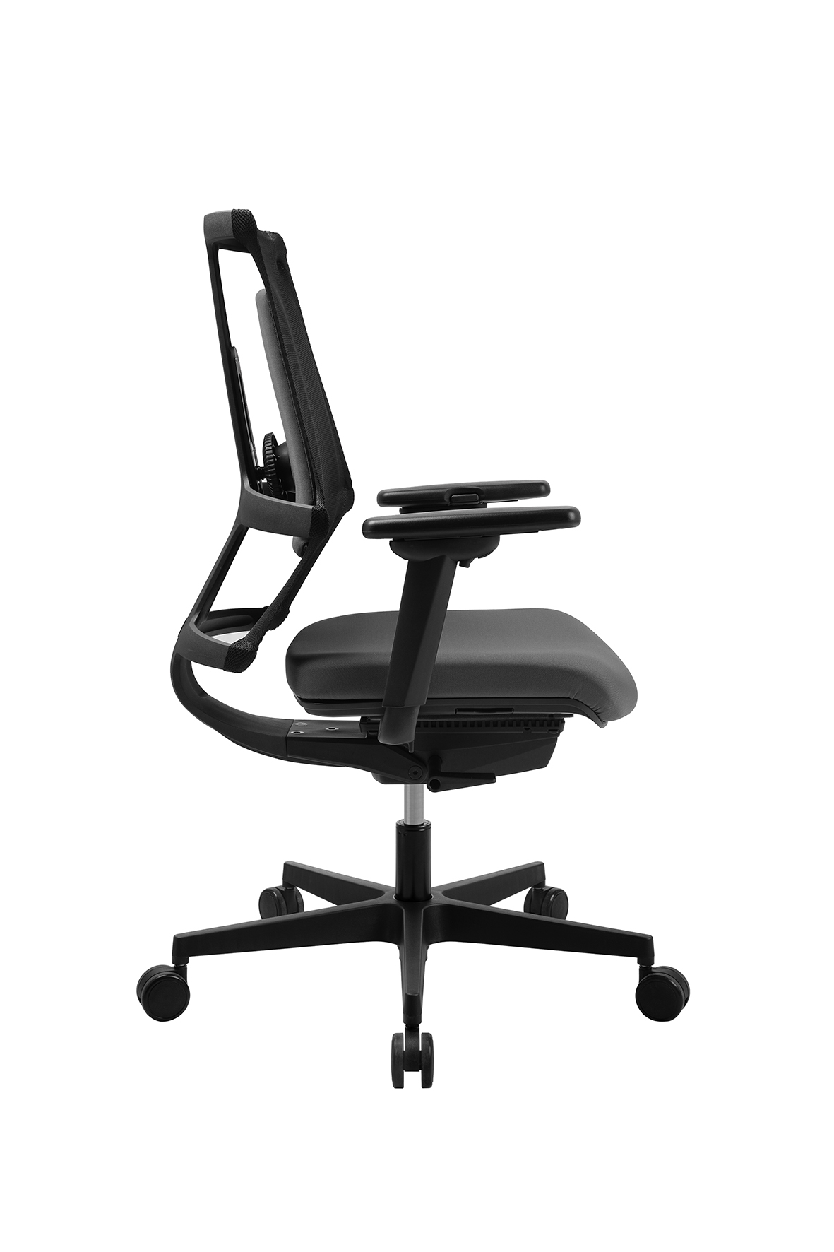 Bürostuhl Topstar Sitness X Back, schwarz-grau, Fußkreuz schwarz