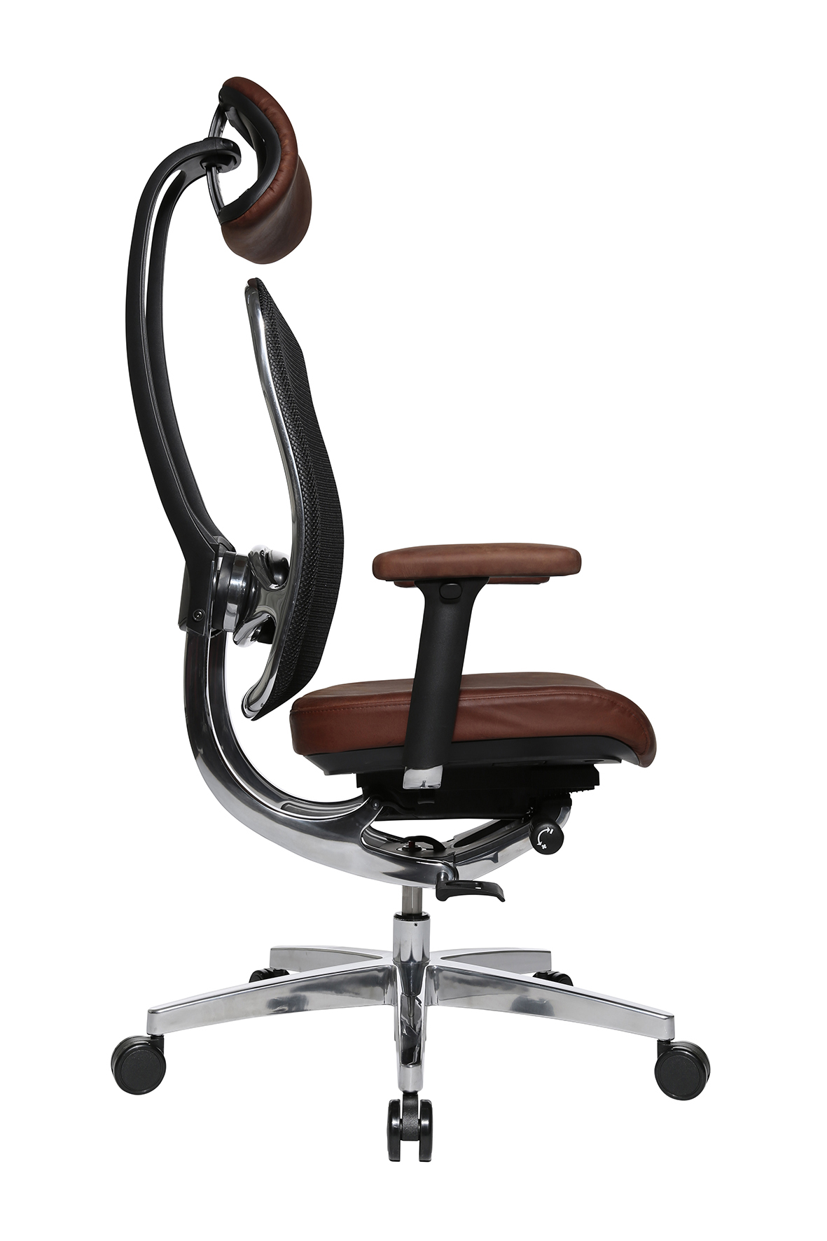 Profi Bürostuhl Wagner AluMedic Limited Cognac Vintage Edition