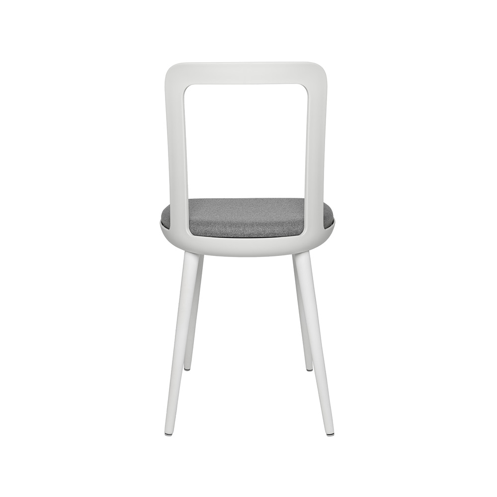 Esszimmerstuhl Wagner W-2020 Chair smokey white - grau (Stoff)