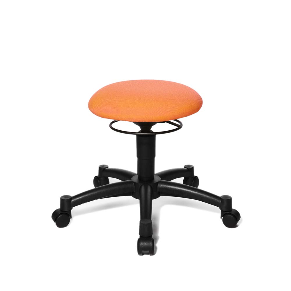 Fitness-Hocker Topstar Body Balance 10 Stoff orange