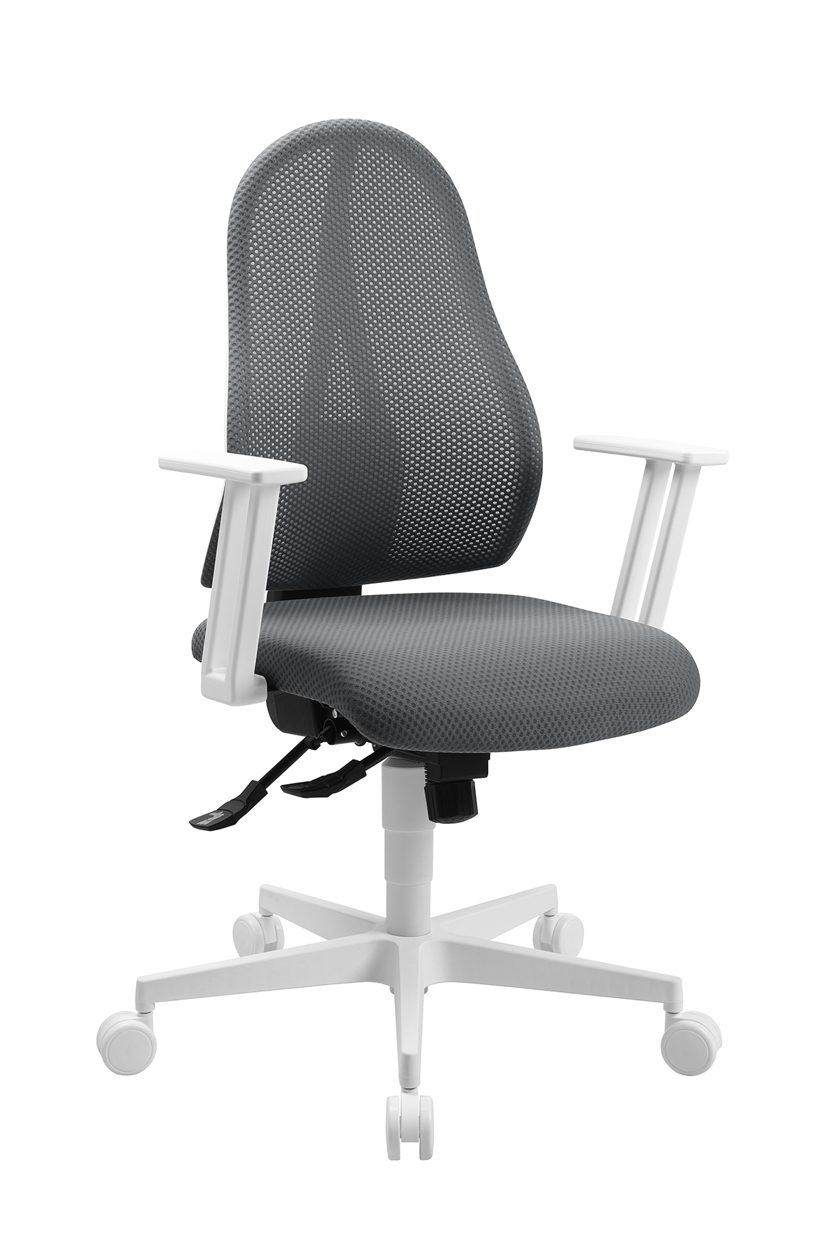 Bürostuhl Living Chairs 3D Style dunkelgrau