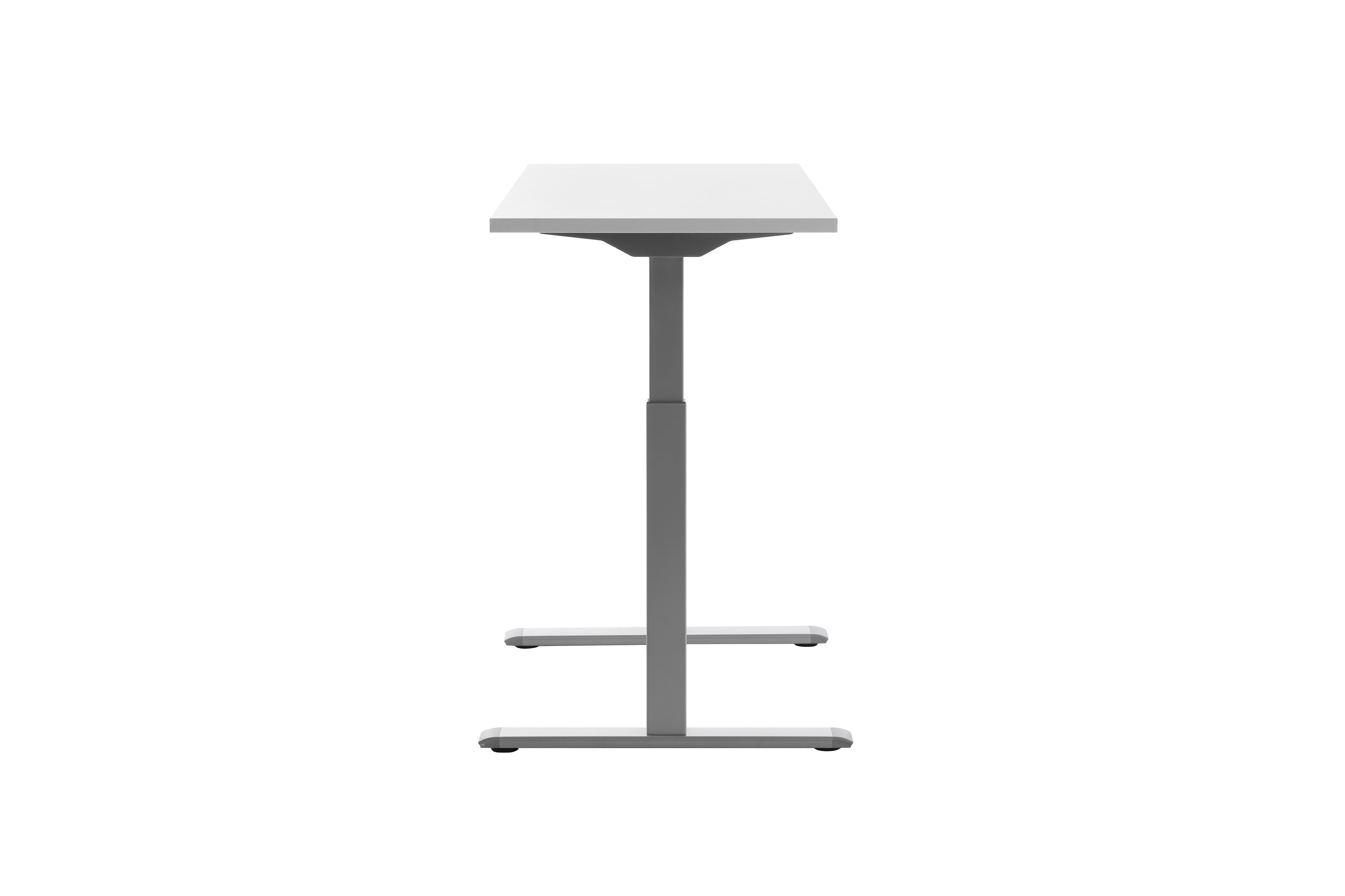 120 x 60 cm Schreibtisch Topstar Ergo E-Table höhenverstellbar - grau, weiss