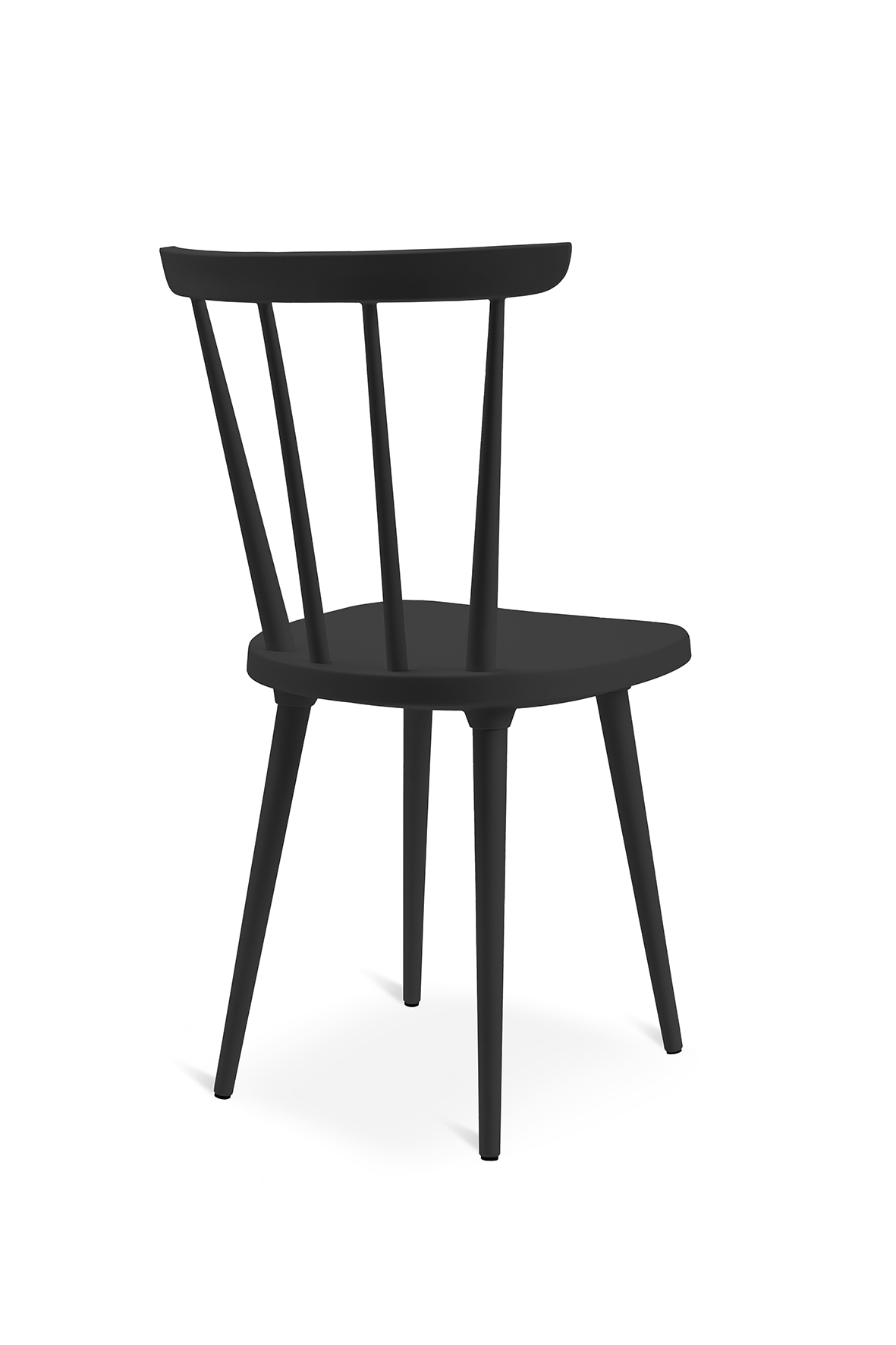 2er-Set Esszimmer-/Outdoorstuhl Wagner W-1960 Chairity schwarz