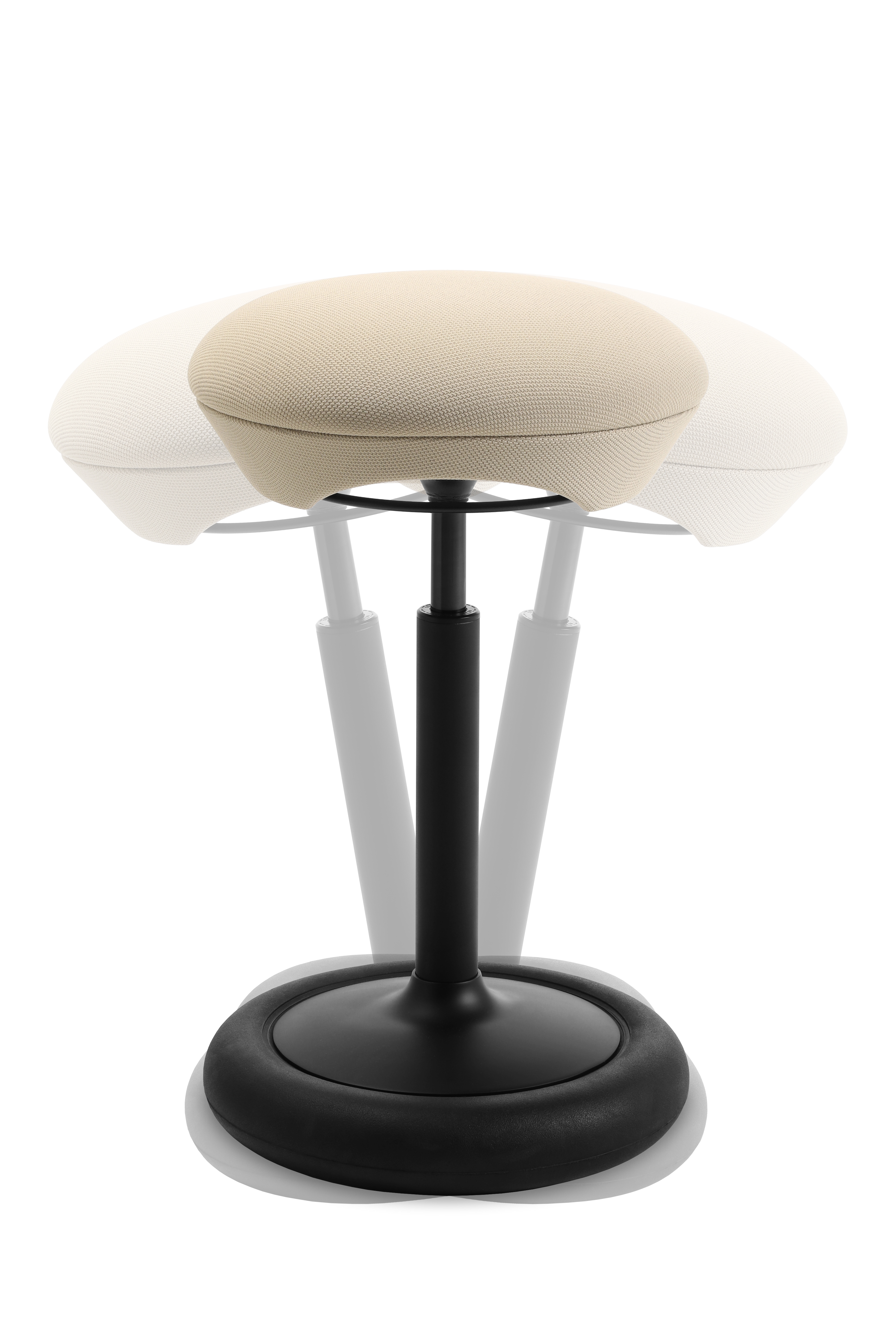 Bürohocker Topstar Airhop High beige (Stoff: HI2)