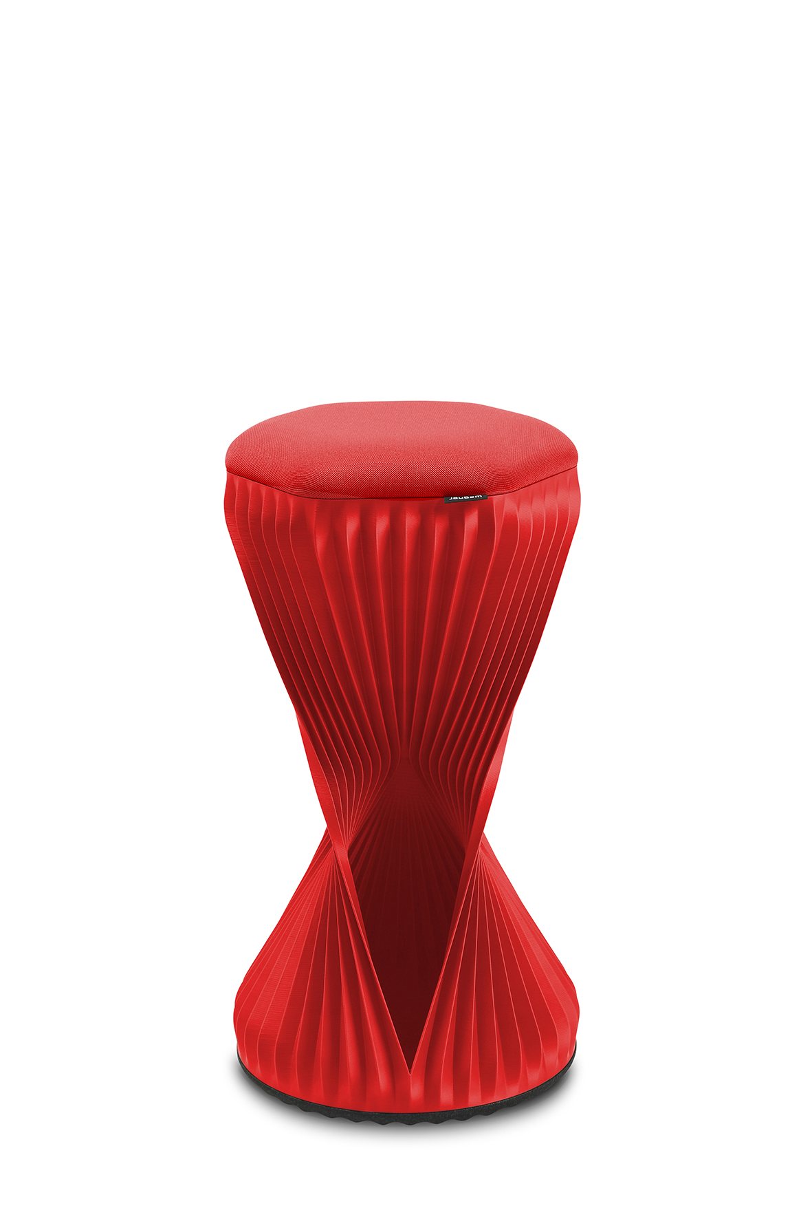 Designhocker W³D #wagnerdesignlab stoff rot 600mm