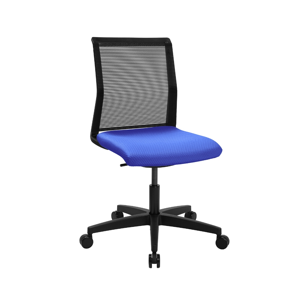 Home-Office Stuhl Sitness Smart Point blau ohne Armlehne