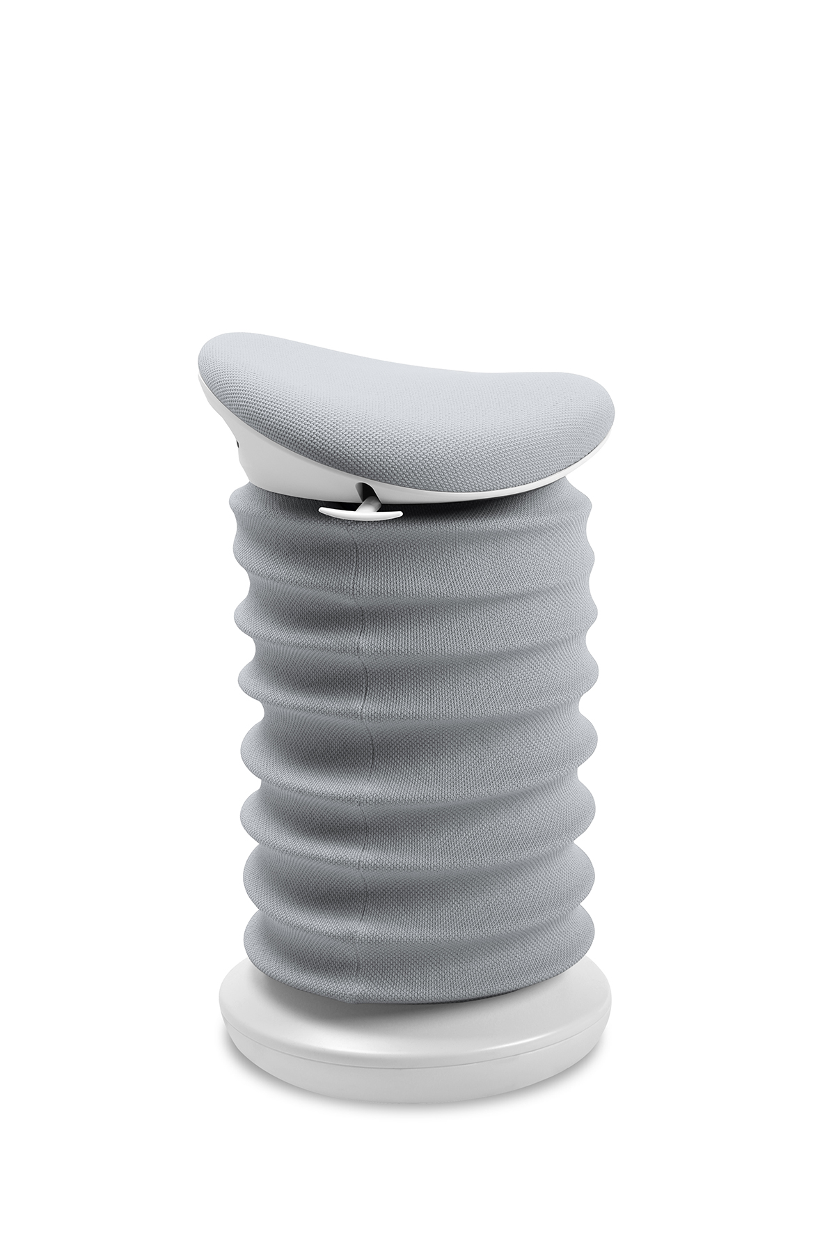 Lifestyle-Hocker Topstar Sitness 4D grau-weiss