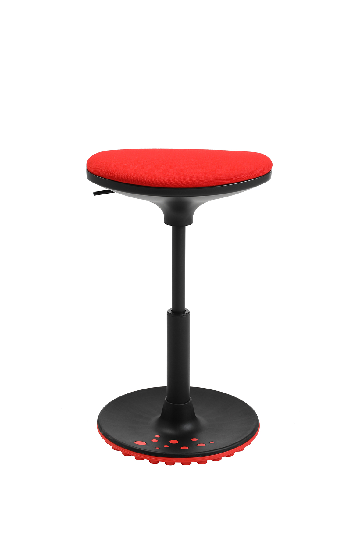 Bürohocker Living Chairs Stego 10 rot