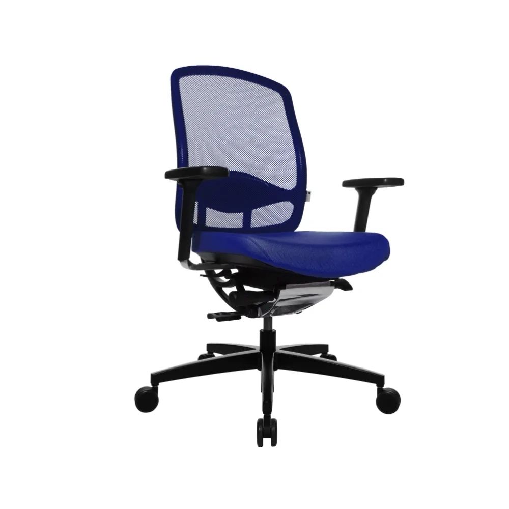 Profi Bürostuhl Wagner AluMedic 5 blau