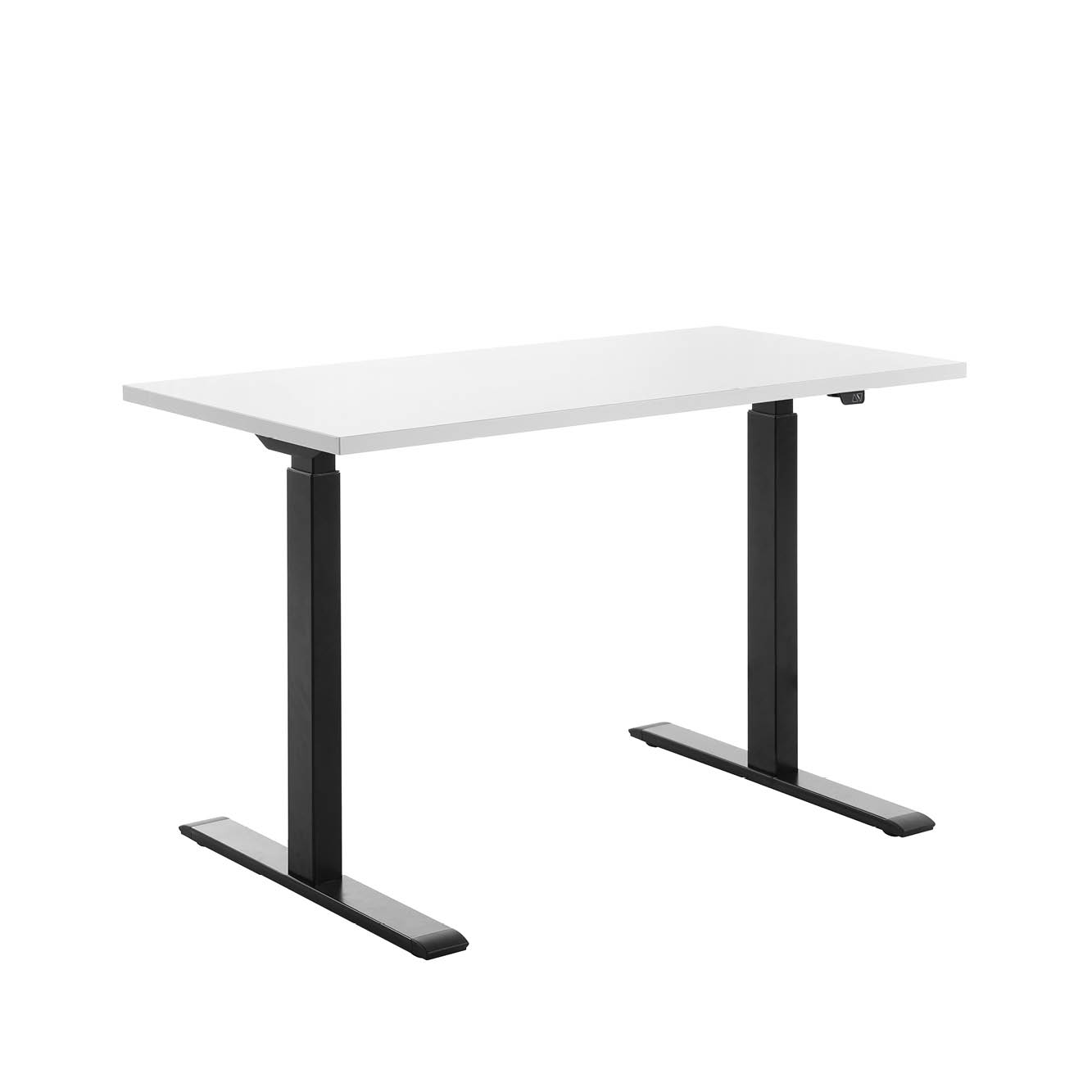 120 x 60 cm Schreibtisch Topstar Ergo E-Table höhenverstellbar - schwarz, weiss