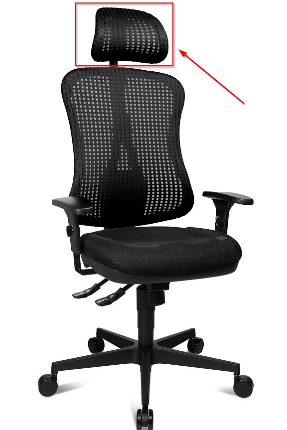 Kopfstütze für Bürostuhl Topstar Sitness 90