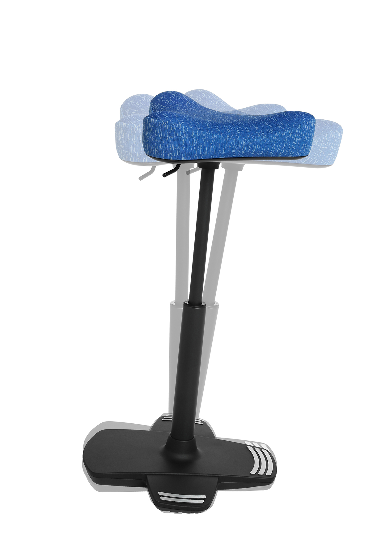 Gaming Hocker Topstar Sitness Falcon blau