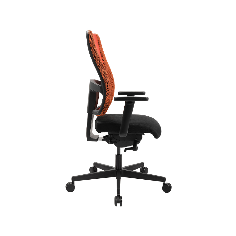 Bürostuhl mit Schiebesitz Topstar Sitness Premium orange