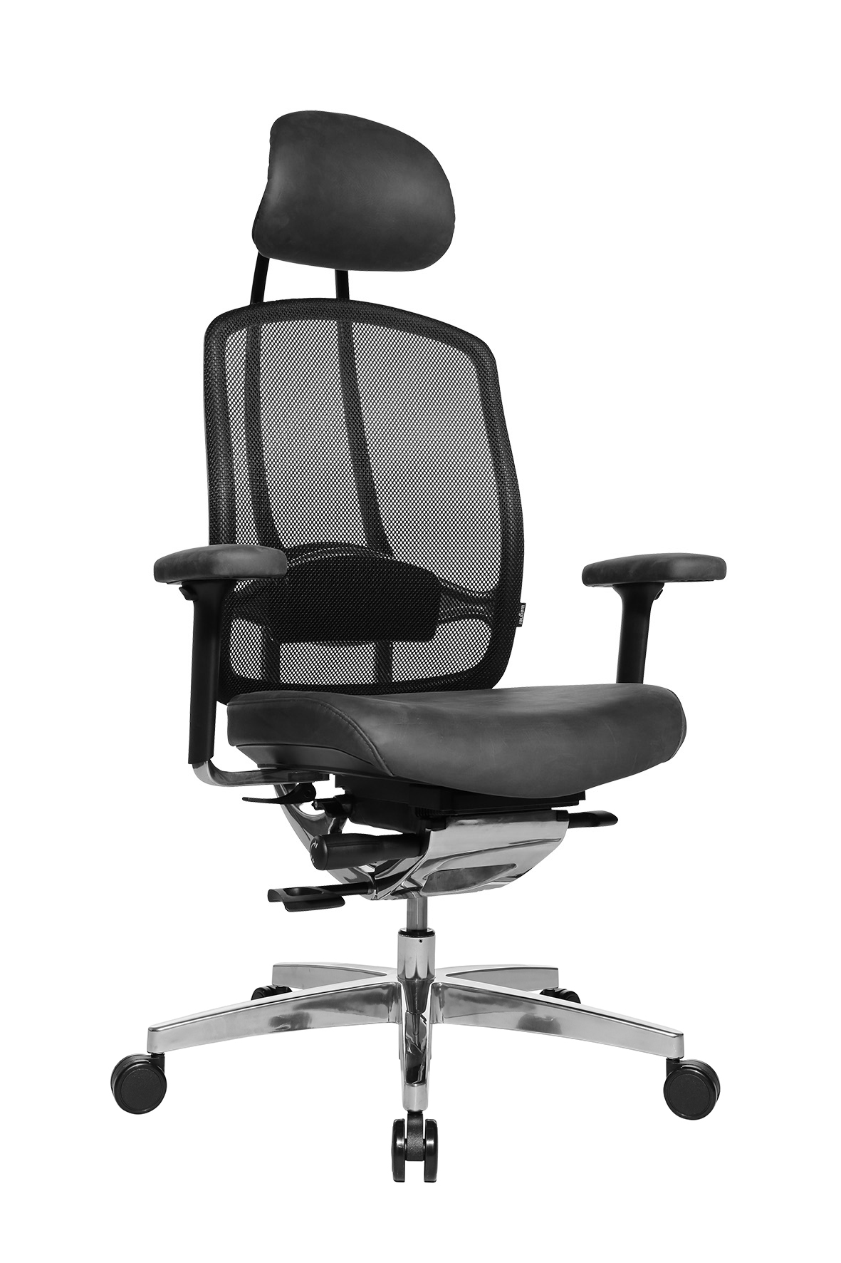 Profi Bürostuhl Wagner AluMedic Limited Grau Vintage Edition