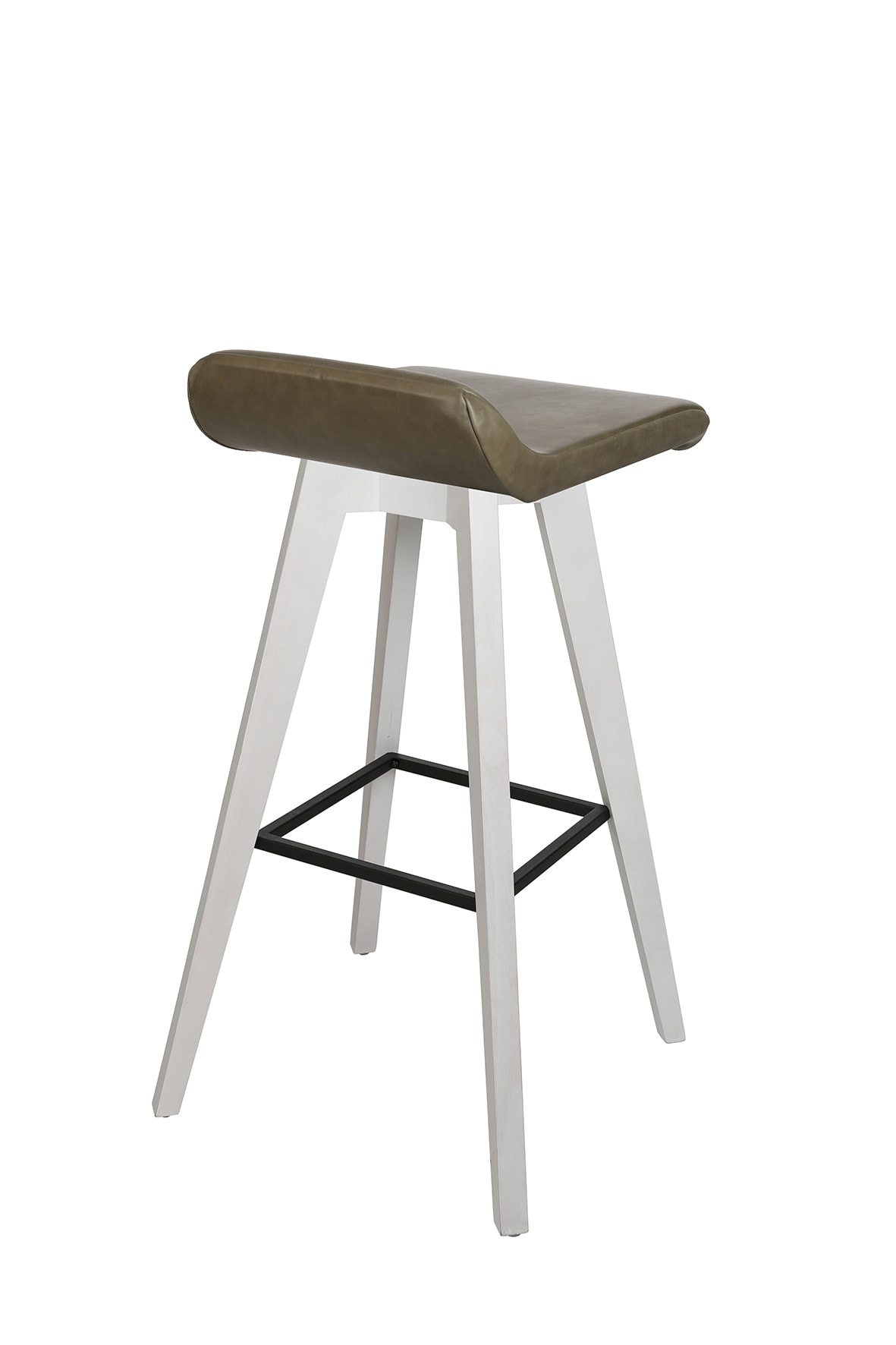 Barhocker Sitness Urban Oslo 7.3 - Buche weiss - dunkelgrün