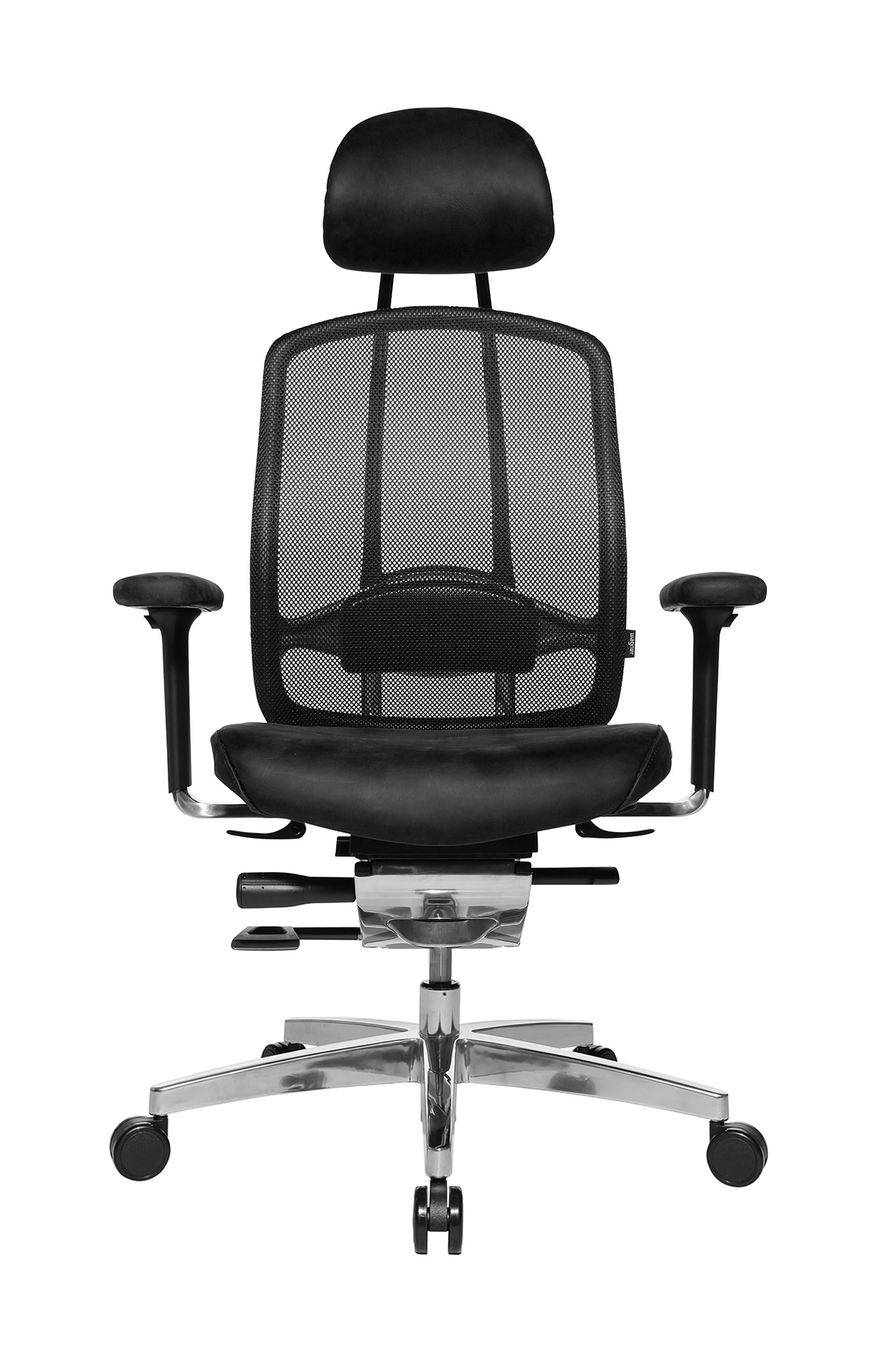 Profi Bürostuhl Wagner AluMedic Limited Schwarz Vintage
