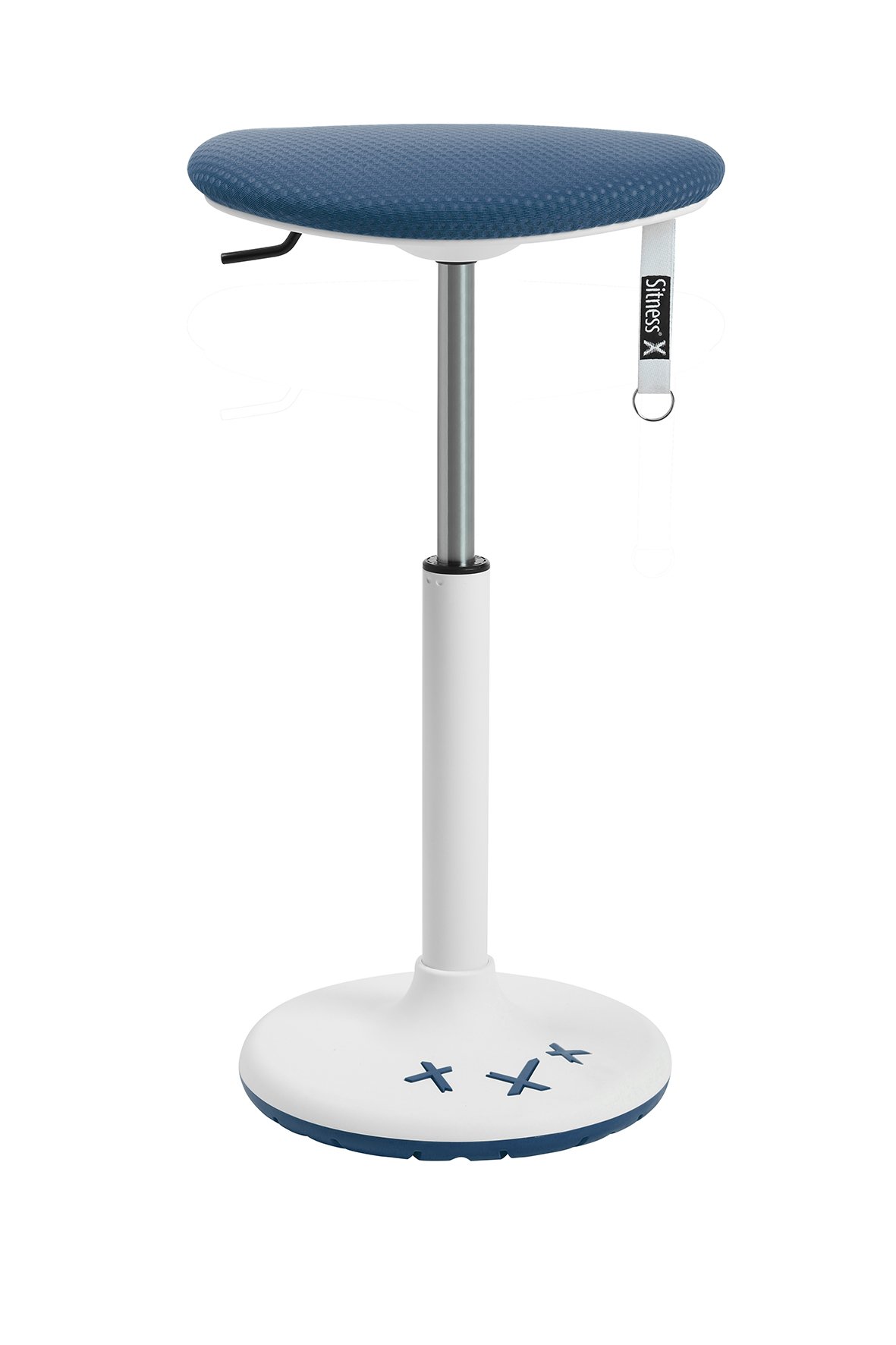 Bürohocker Topstar Sitness X Stool 30 petrolblau