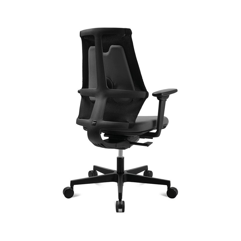 Bürostuhl Topstar Sitness X Back, schwarz-grau, Fußkreuz schwarz