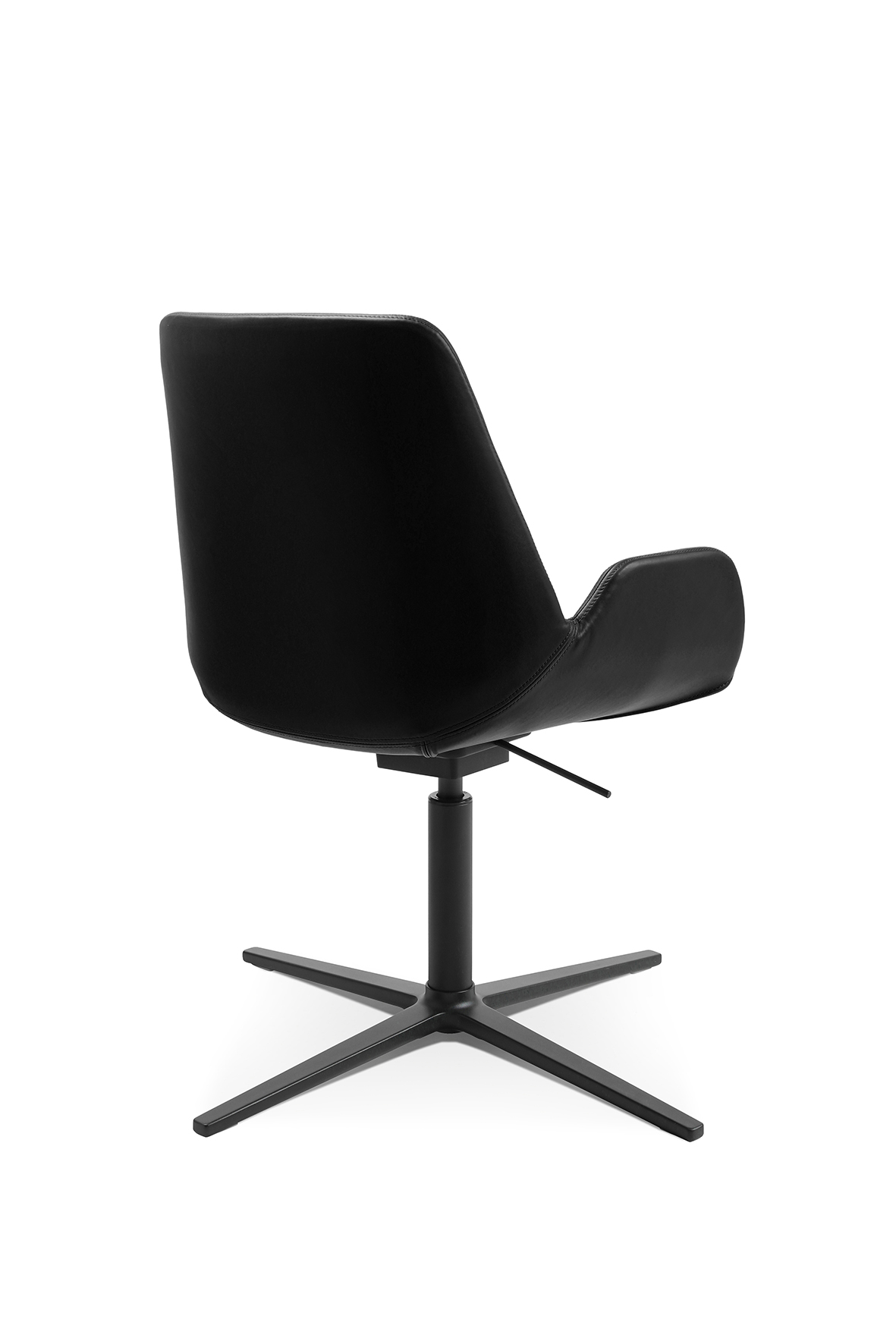 Loungesessel Wagner W-Cube 7 schwarz Echtleder