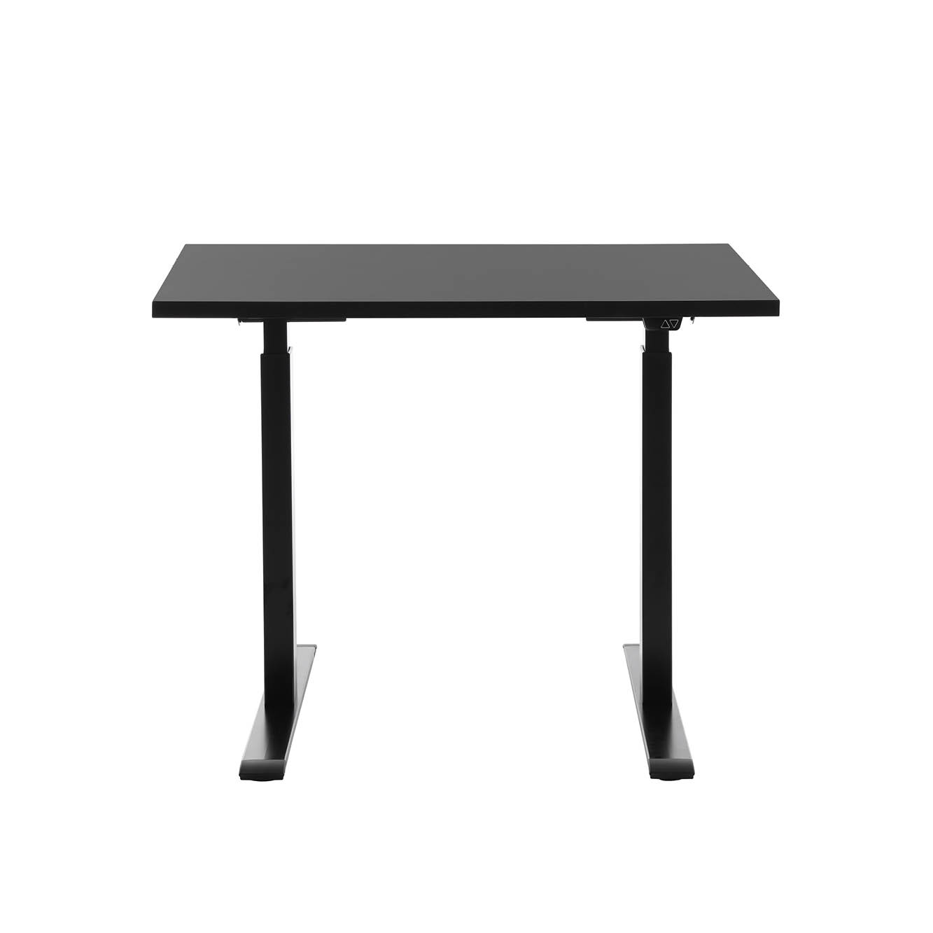 Schreibtisch Topstar Ergo E-Table höhenverstellbar 100 x 60 cm - schwarz, schwarz