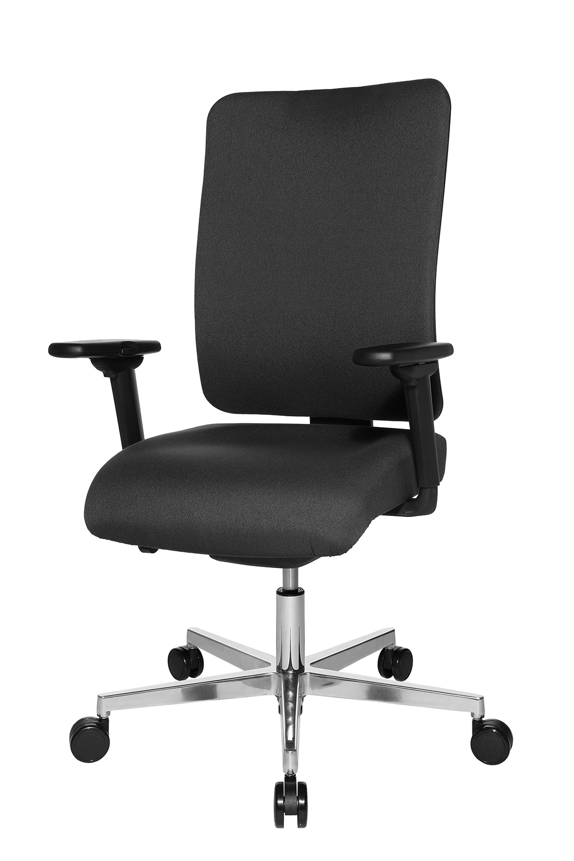 Bürostuhl Topstar Sitness Open X DLX (P) Fuß poliert - anthrazit