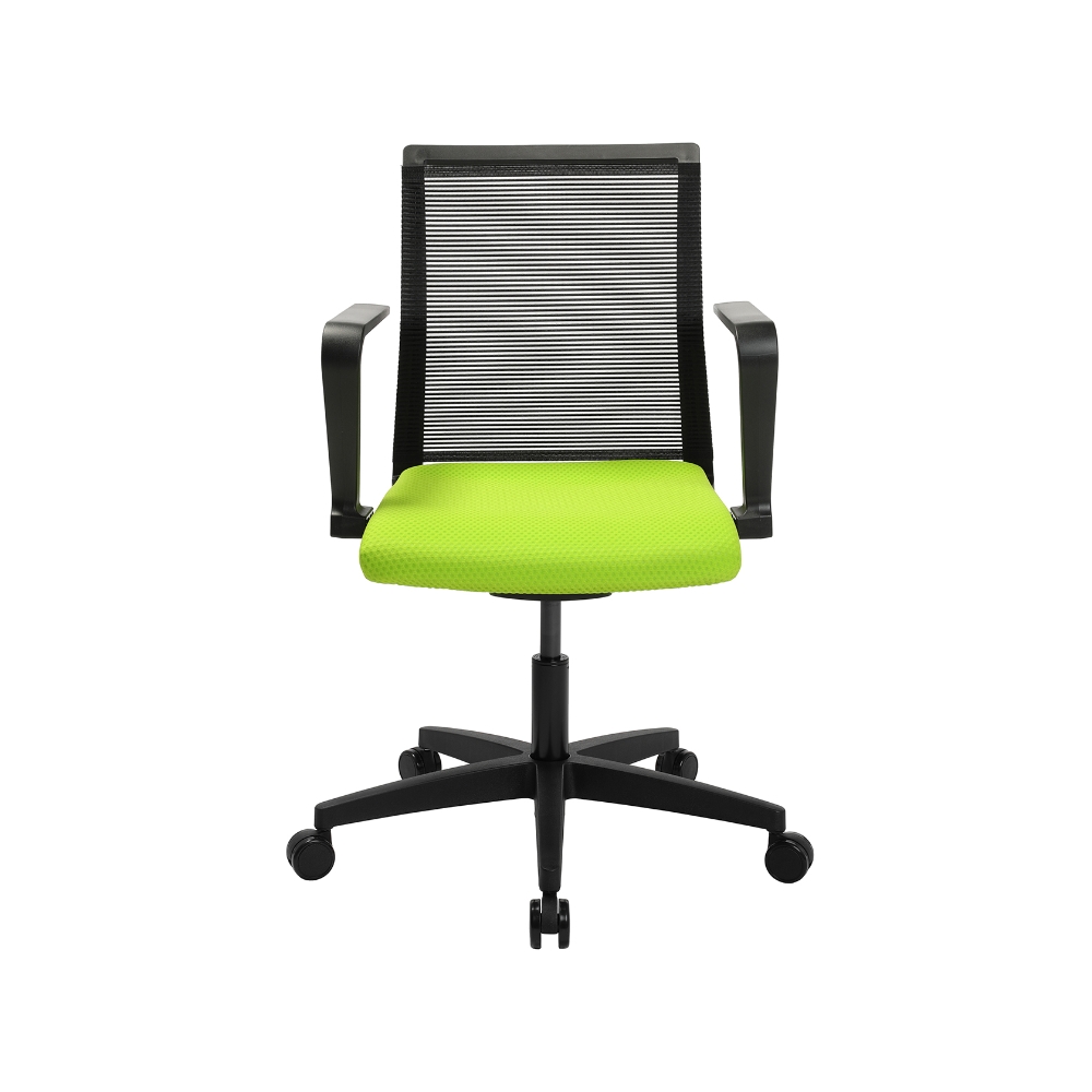 Home-Office Stuhl Sitness Smart Point grün mit fester Armlehne