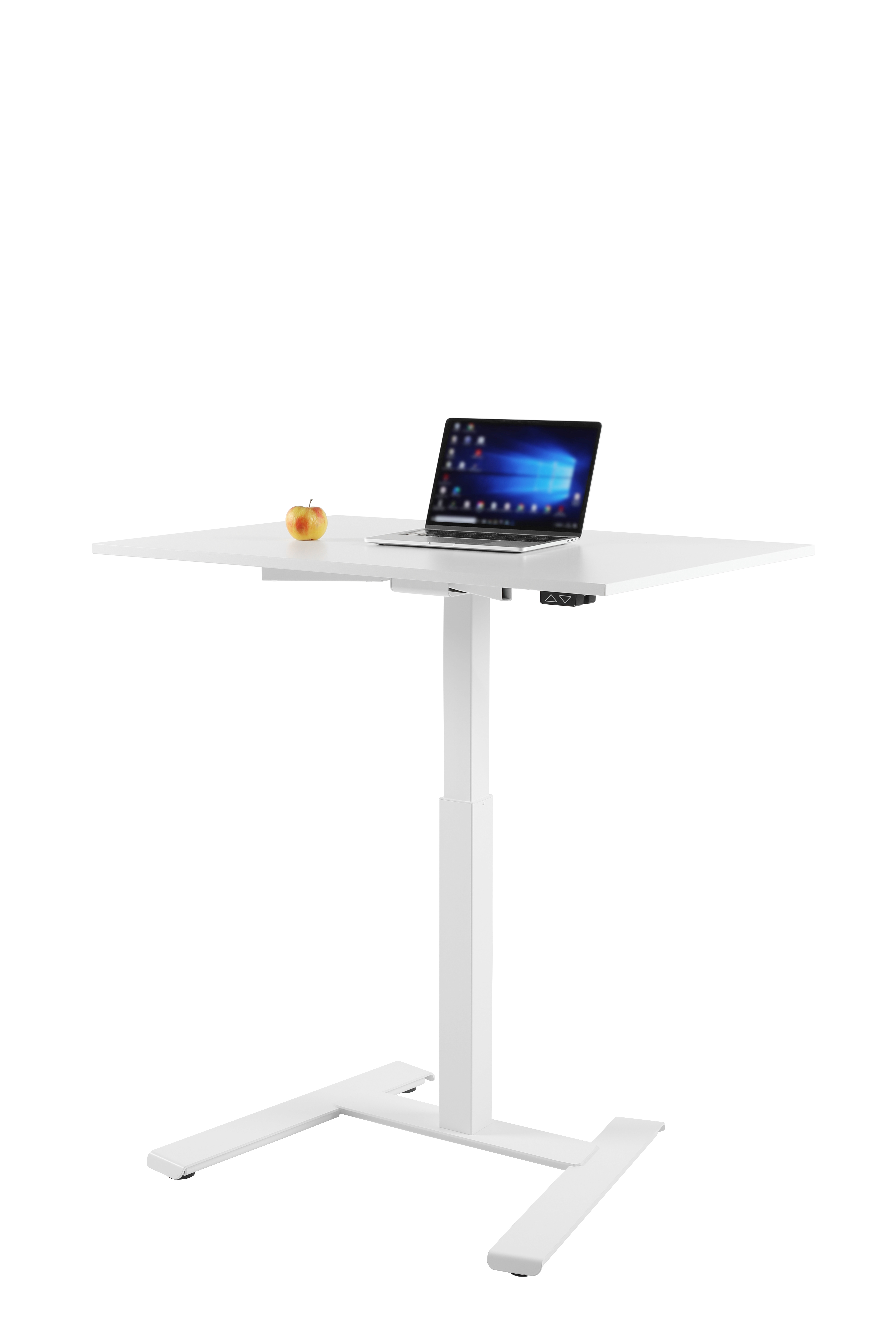100 x 70 cm Home-Office Schreibtisch Topstar Ergo Table Home - höhenverstellbar - weiss, weiss