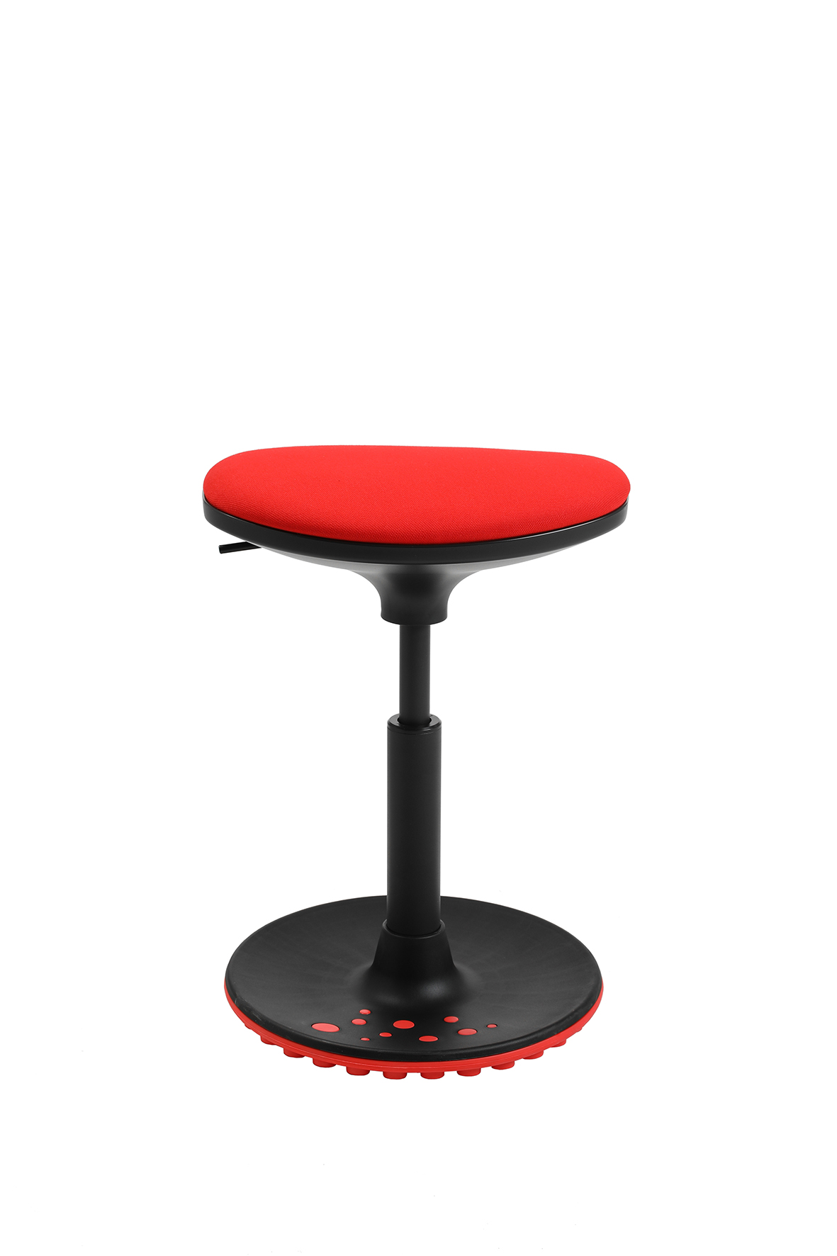 Bürohocker Living Chairs Stego 10 rot