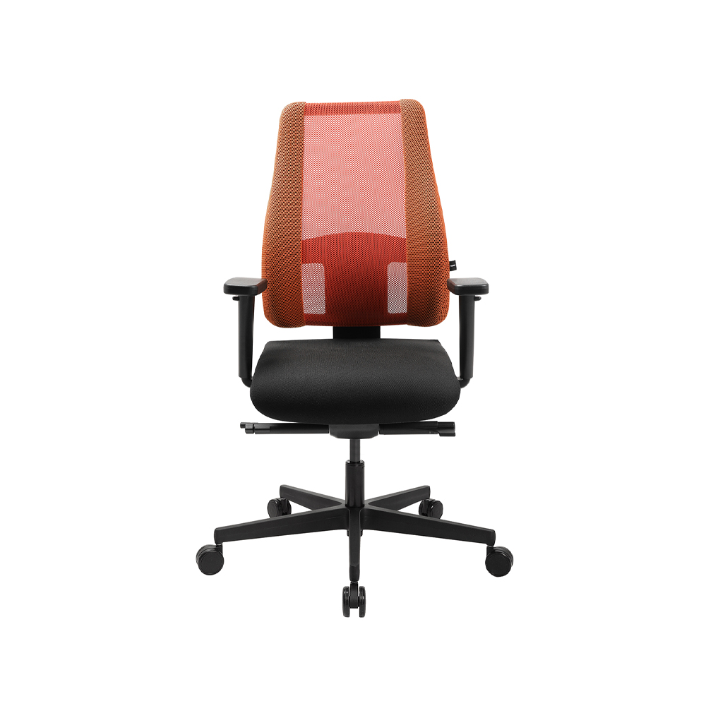 Bürostuhl mit Schiebesitz Topstar Sitness Premium orange