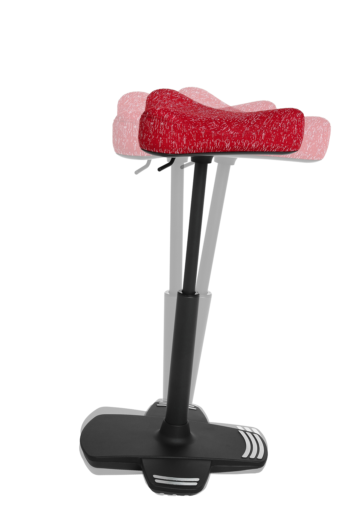 Gaming Hocker Topstar Sitness Falcon rot