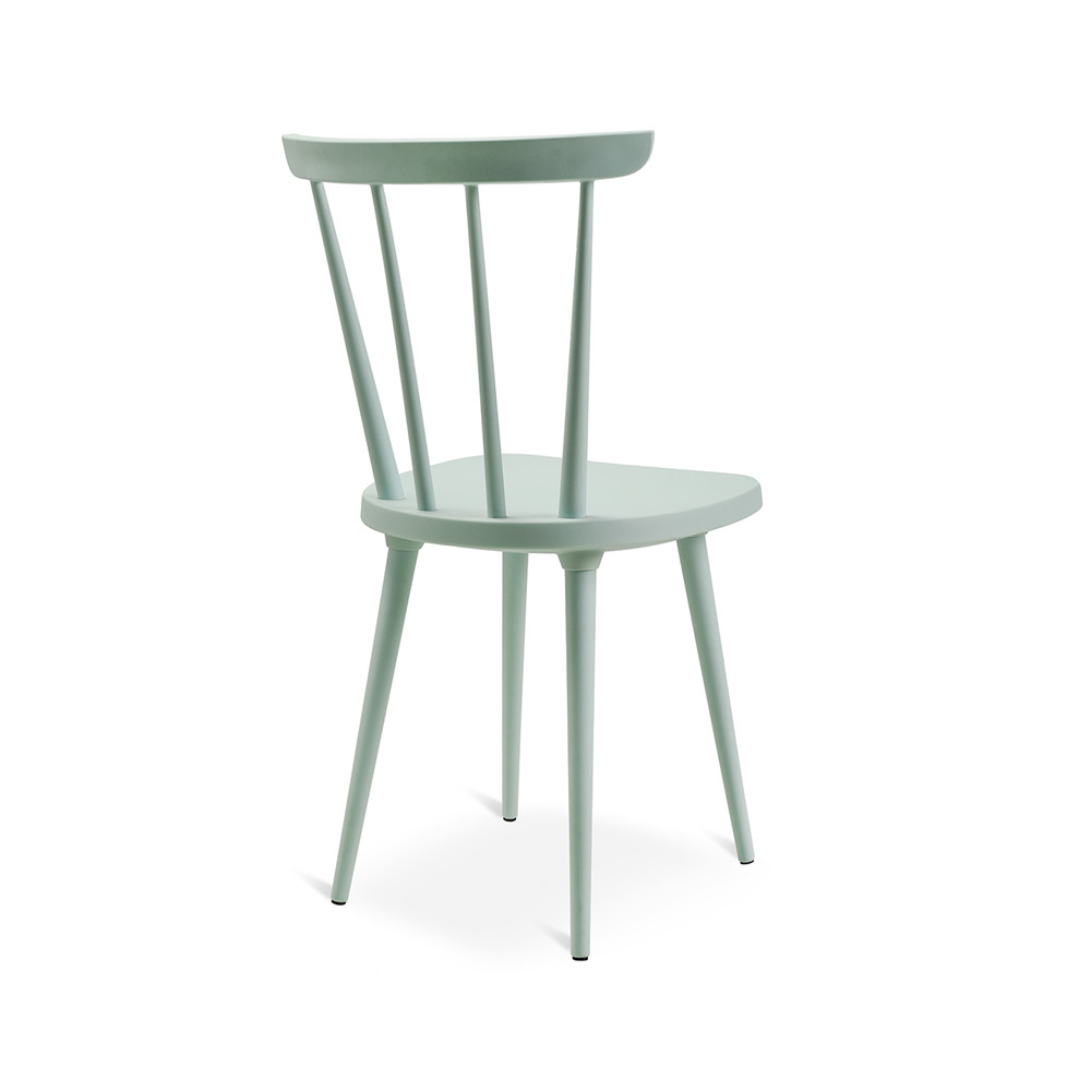 2er-Set Esszimmer-/Outdoorstuhl Wagner W-1960 Chairity mintgrün
