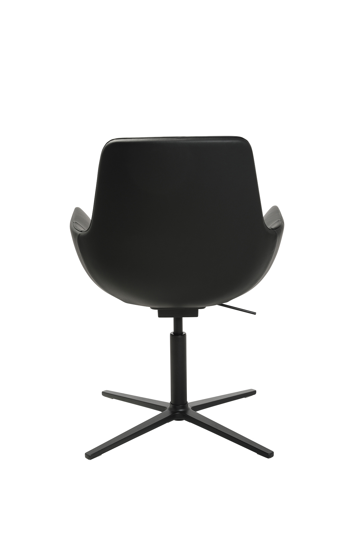 Loungesessel Wagner W-Club Leder schwarz