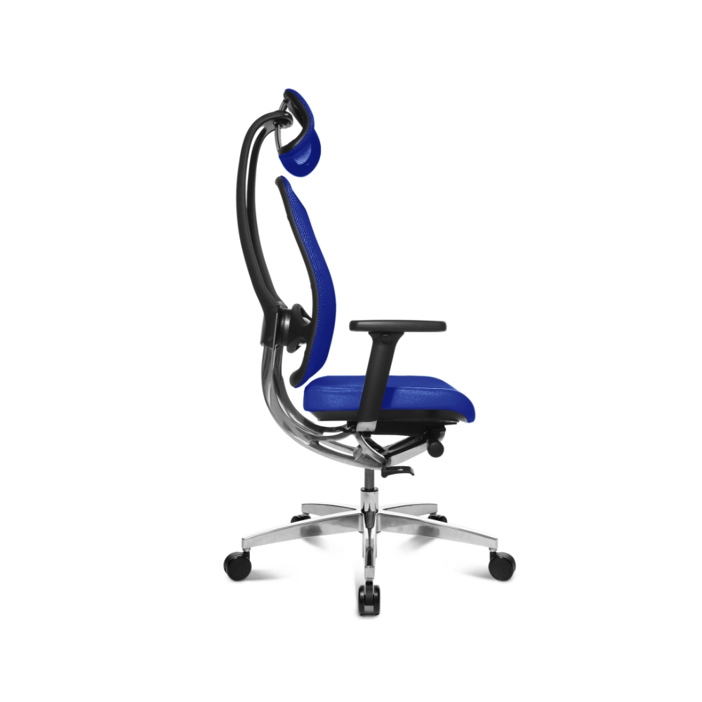 Profi Bürostuhl Wagner AluMedic 10 blau
