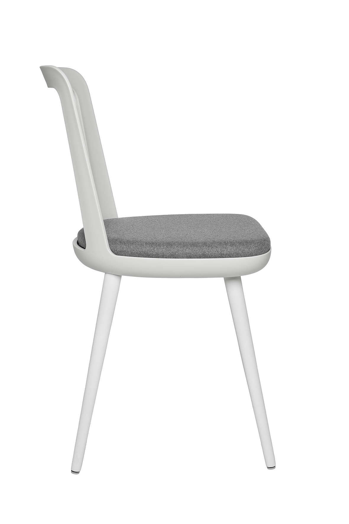 Esszimmerstuhl Wagner W-2020 Chair smokey white - grau (Stoff)