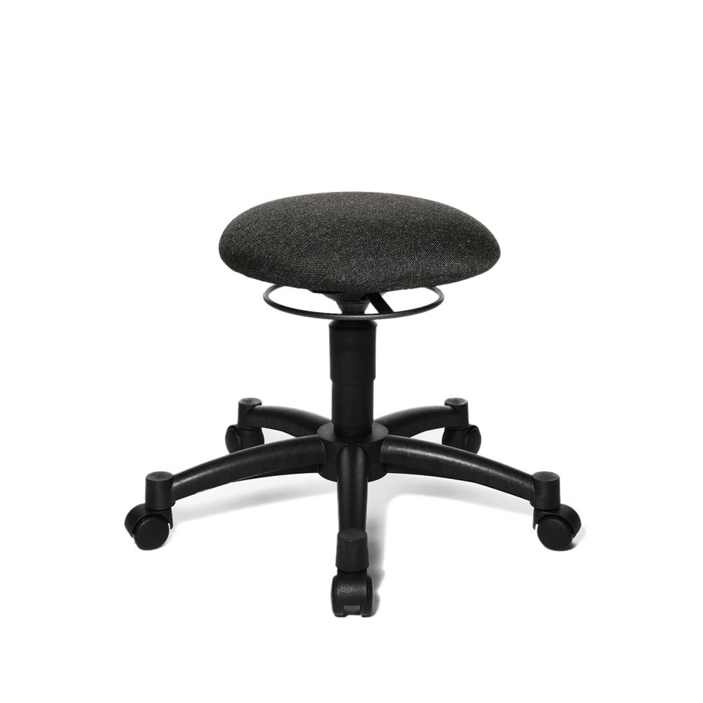 Fitness-Hocker Topstar Body Balance 10 Stoff anthrazit