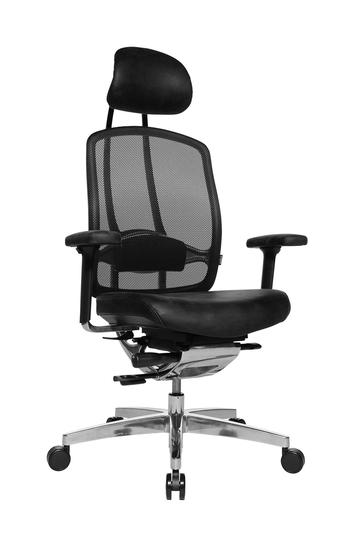 Profi Bürostuhl Wagner AluMedic Limited Schwarz Vintage