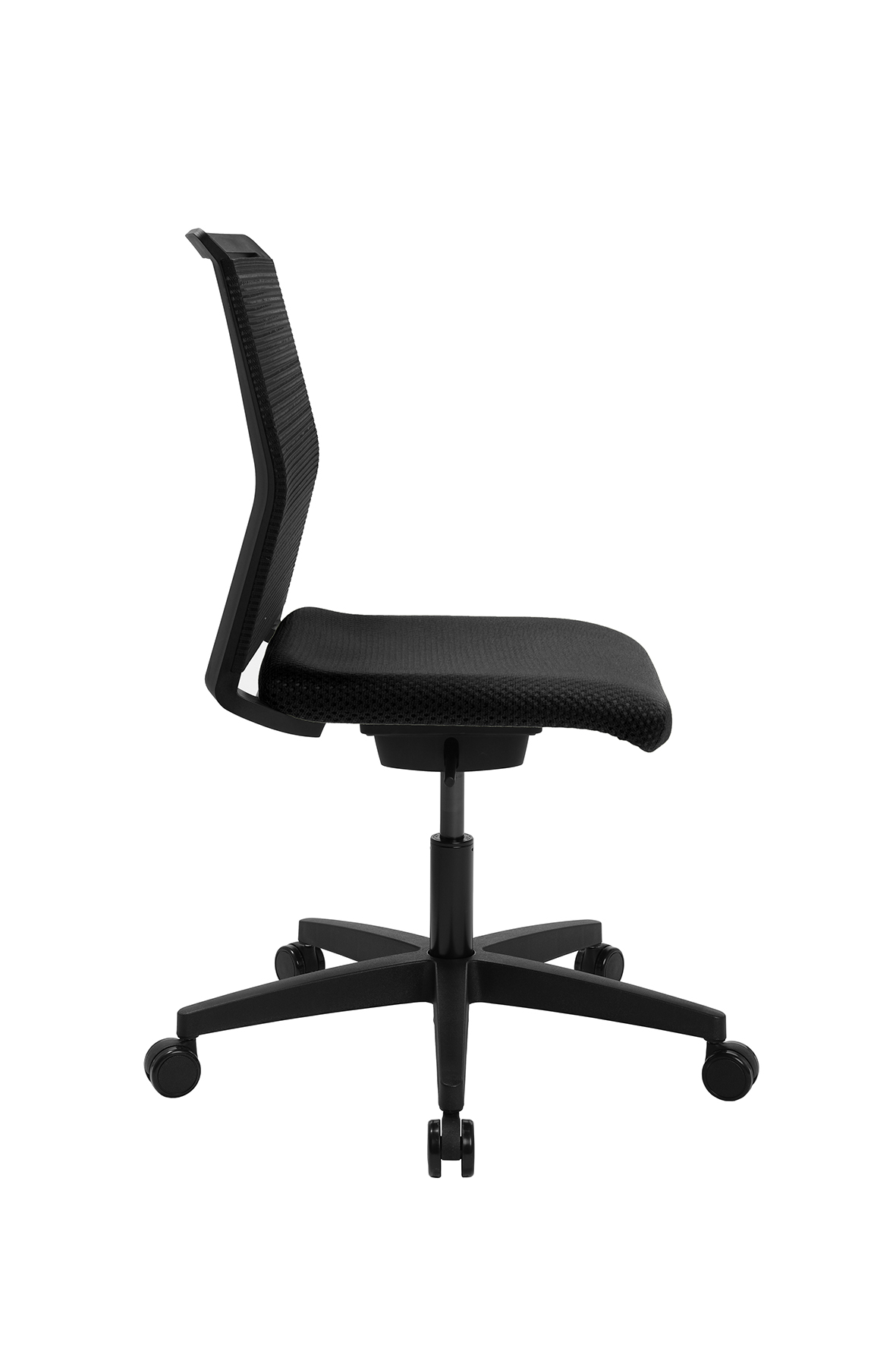 Home-Office Stuhl Sitness Smart Point schwarz mit Netz ohne Armlehne