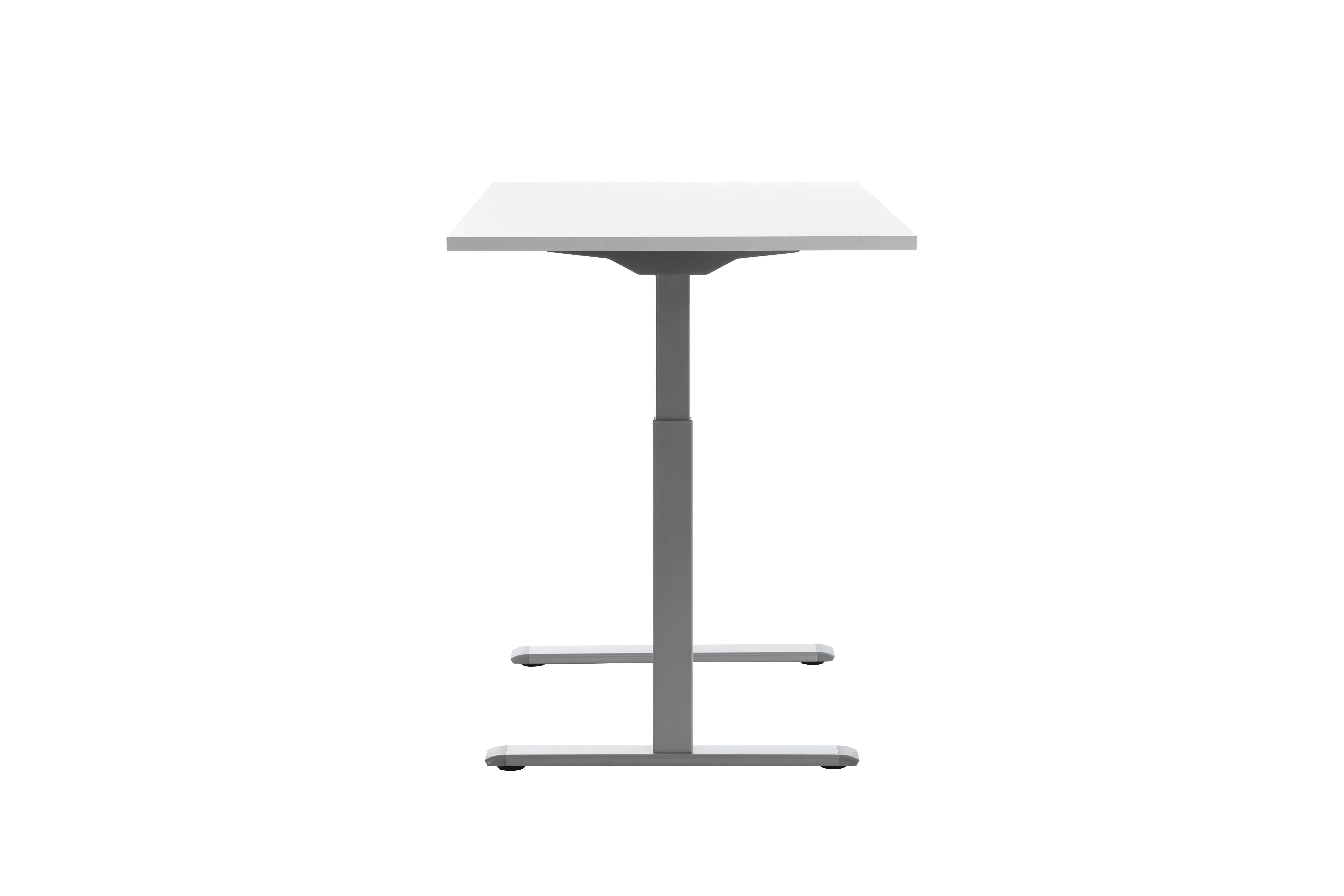 120 x 80 cm Schreibtisch Topstar Ergo E-Table höhenverstellbar - grau, weiss