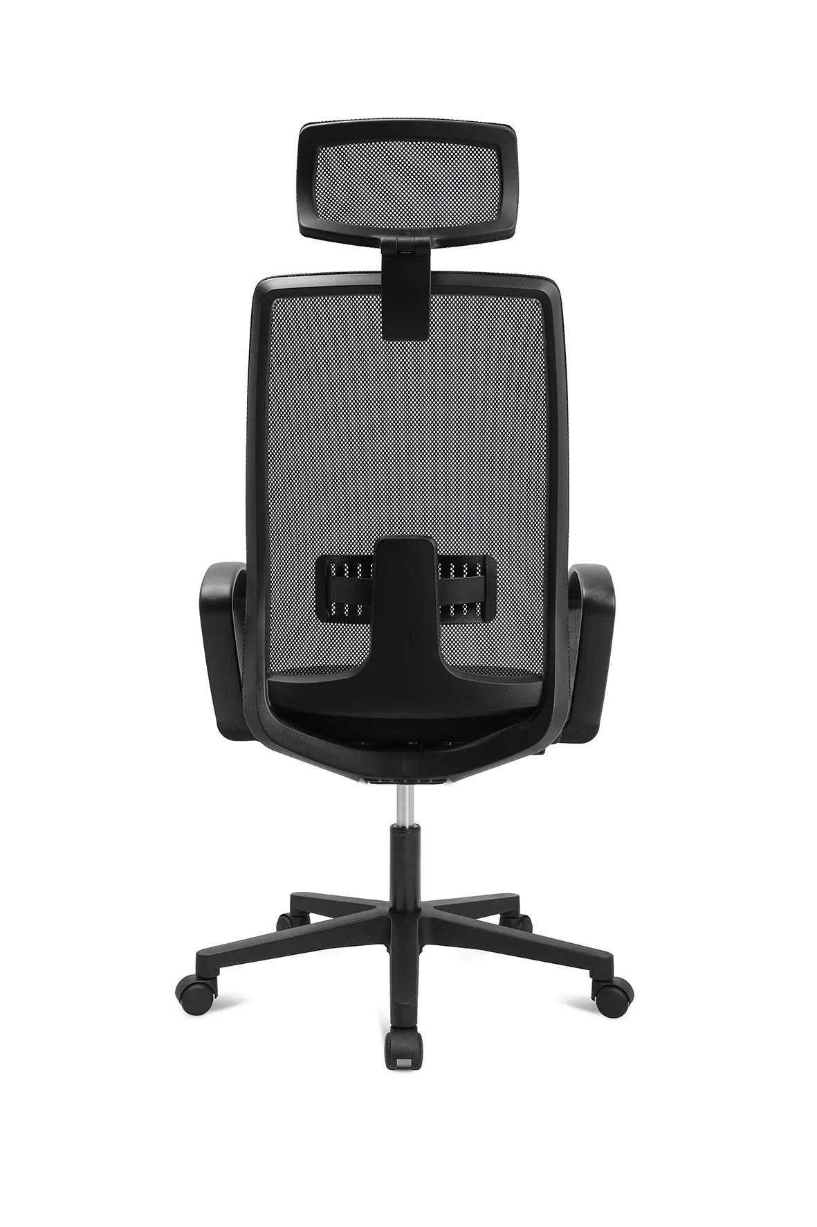 Bürostuhl Living Chairs Basic 20 mit fester Armlehne und Kopfstütze