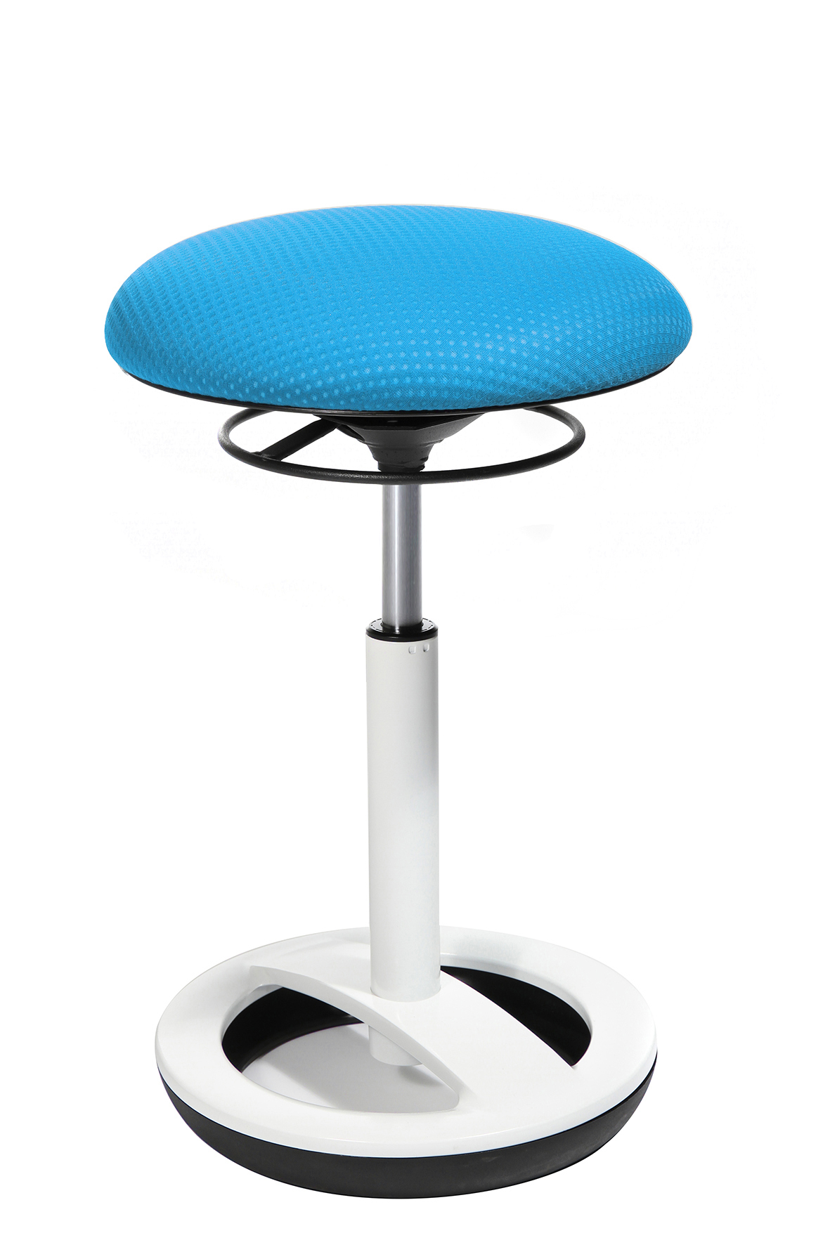 Stehhocker Topstar Sitness High Bob weiß hellblau
