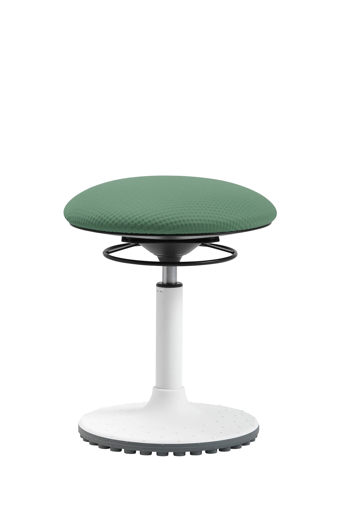 living chairs "Move" Sitzhocker weiss/mintgrün