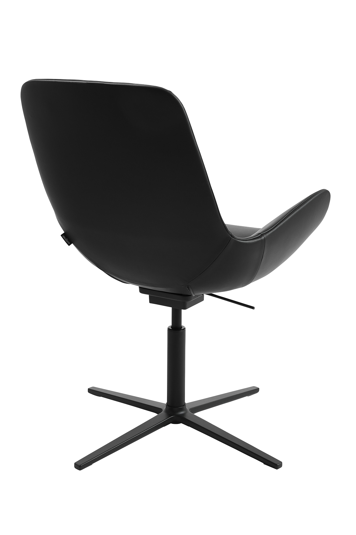 Loungesessel Wagner W-Club low Leder schwarz