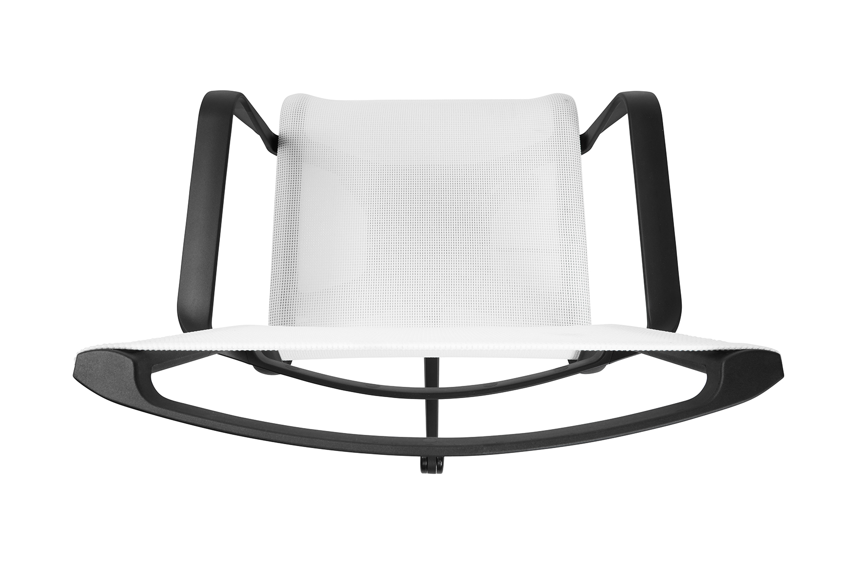 Living Chairs Monochroma mit Armlehnen schwarz/weiß