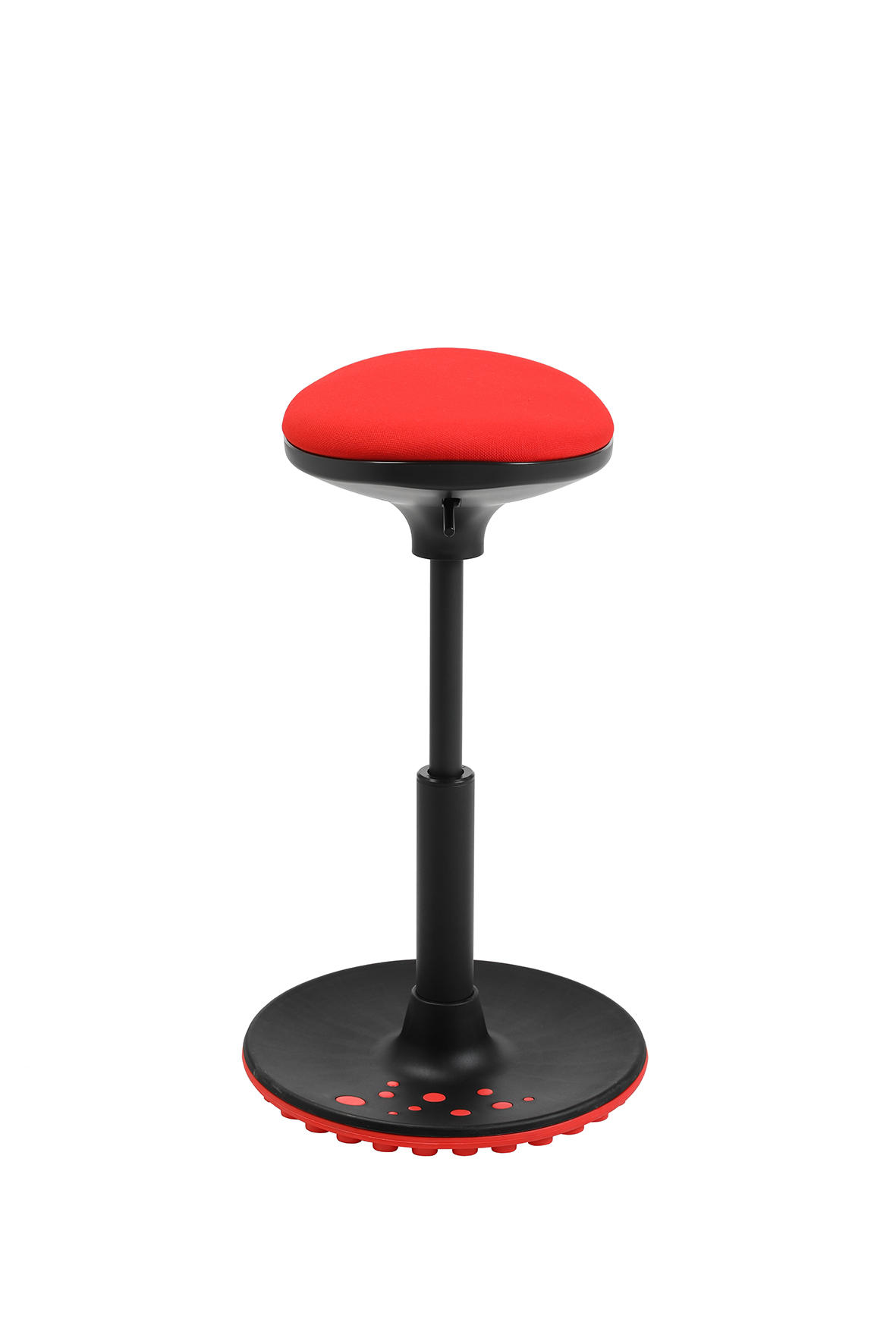 Bürohocker Living Chairs Stego 10 rot
