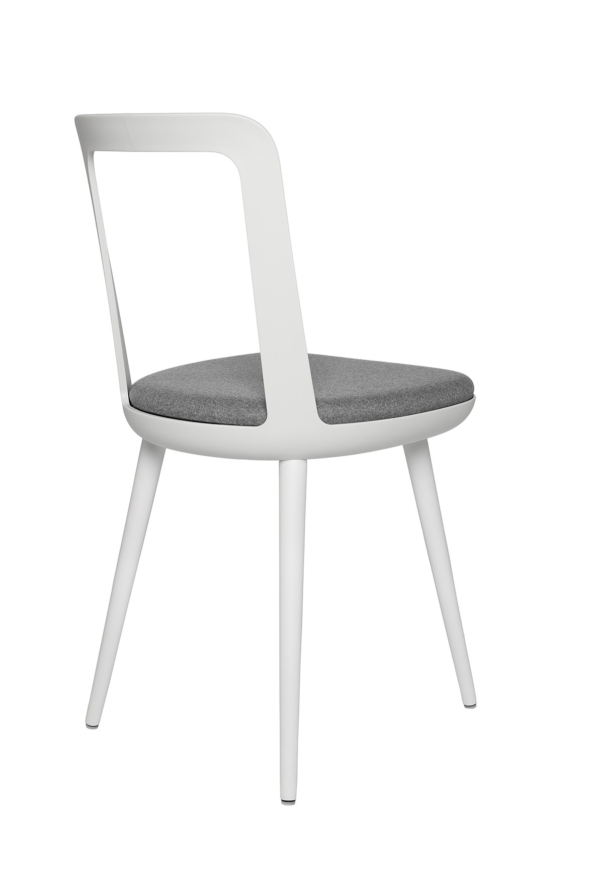 Esszimmerstuhl Wagner W-2020 Chair smokey white - grau (Stoff)