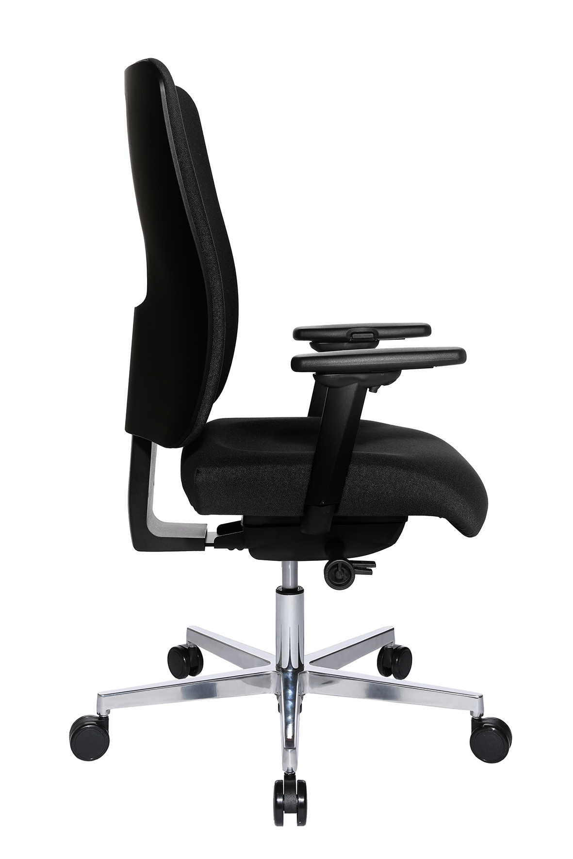 Bürostuhl Topstar Sitness Open X DLX (P) Fuß poliert - schwarz